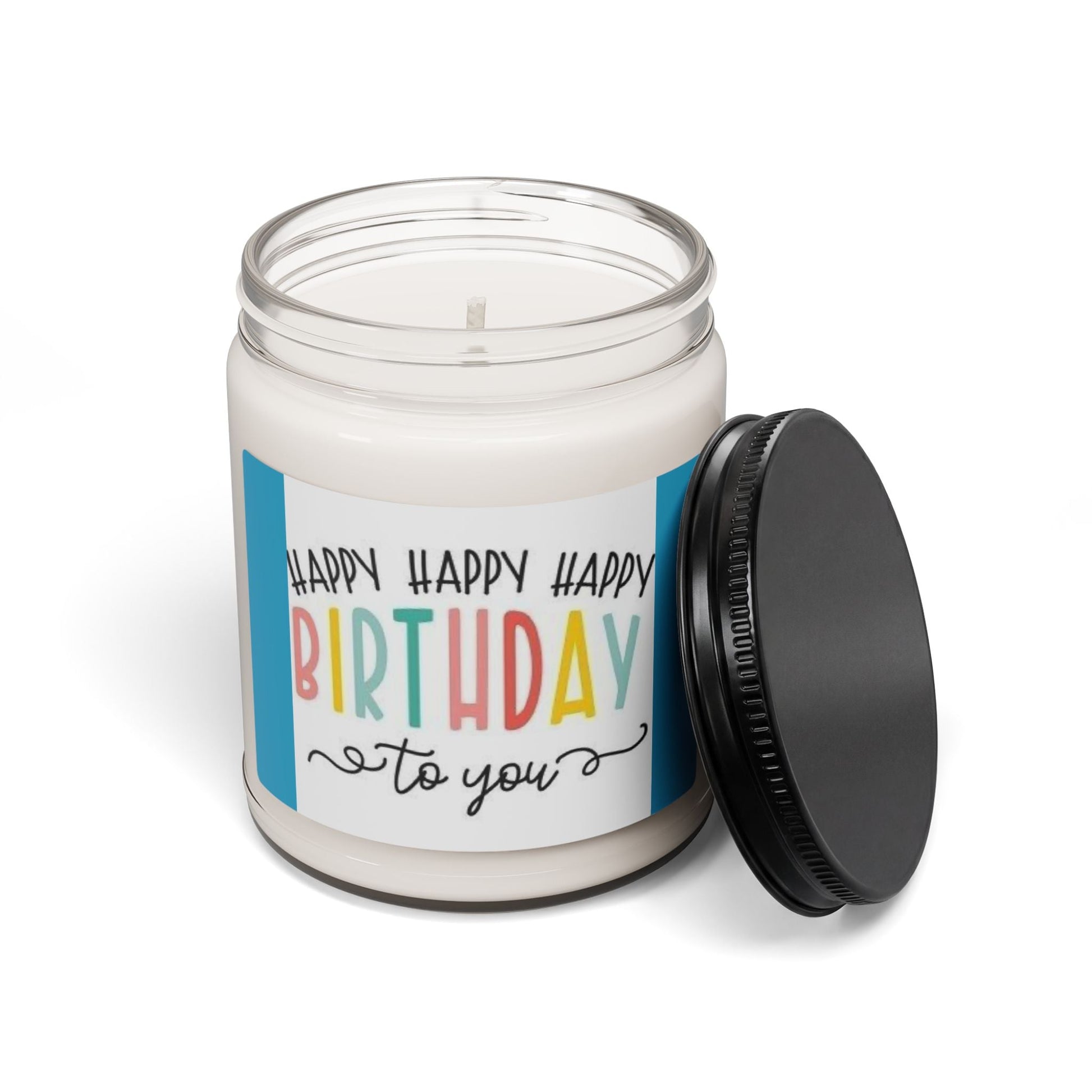 Scented Soy Candle, 9oz, Happy Birthday, gift - Simply Glow Ohio