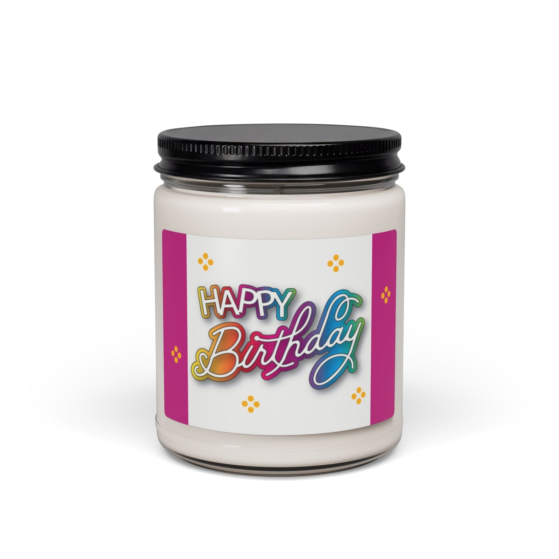 Scented Soy Candle, 9oz, Happy Birthday, gift - Simply Glow Ohio