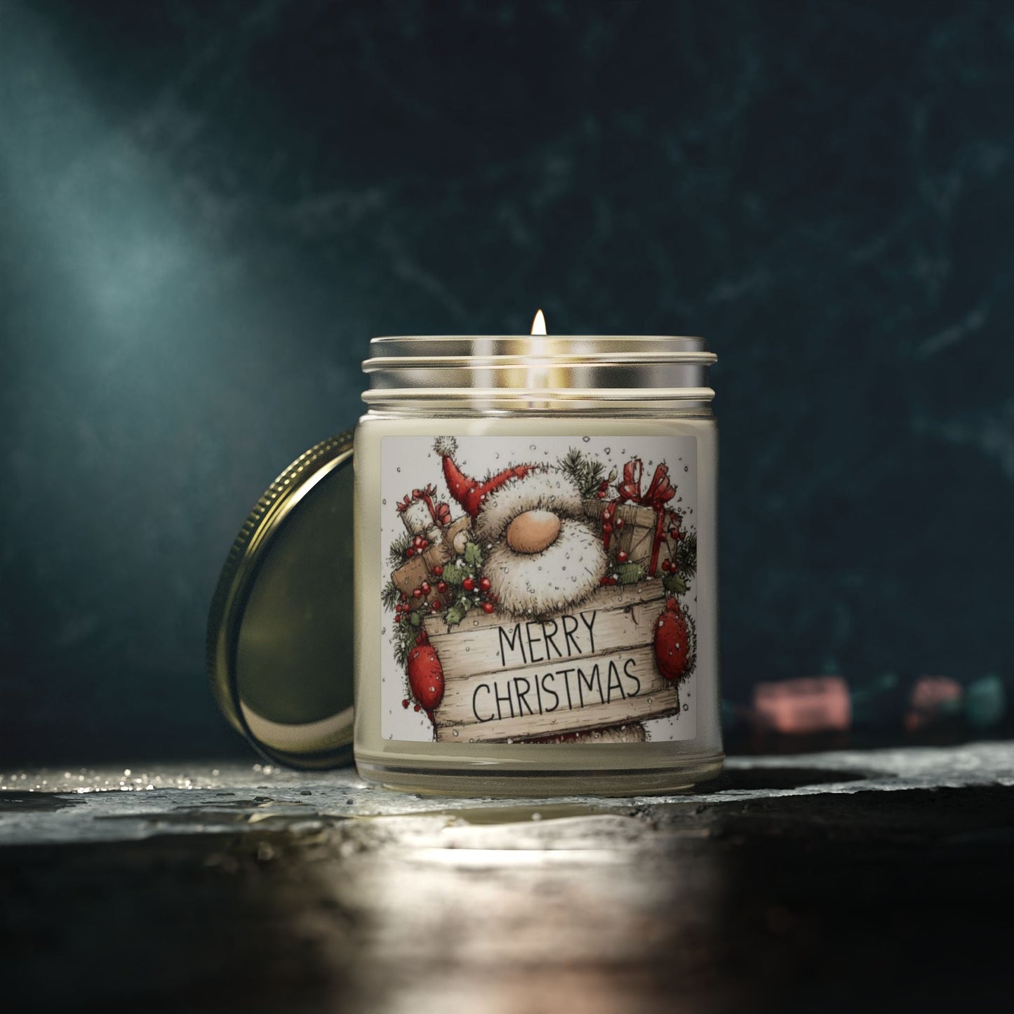 Scented Candles, Coconut Apricot Wax (4oz, 9oz) - Simply Glow Ohio