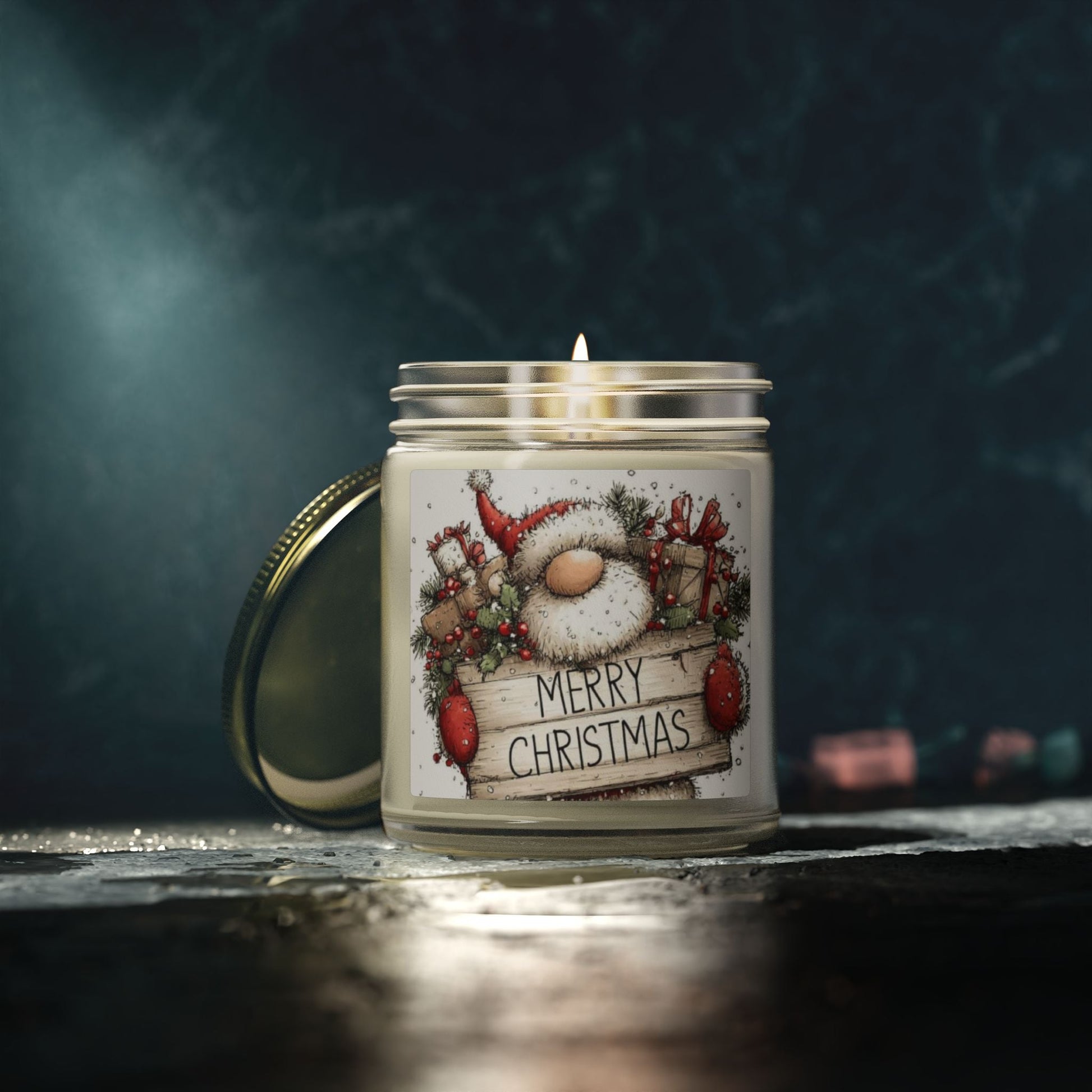 Scented Candles, Coconut Apricot Wax (4oz, 9oz) - Simply Glow Ohio