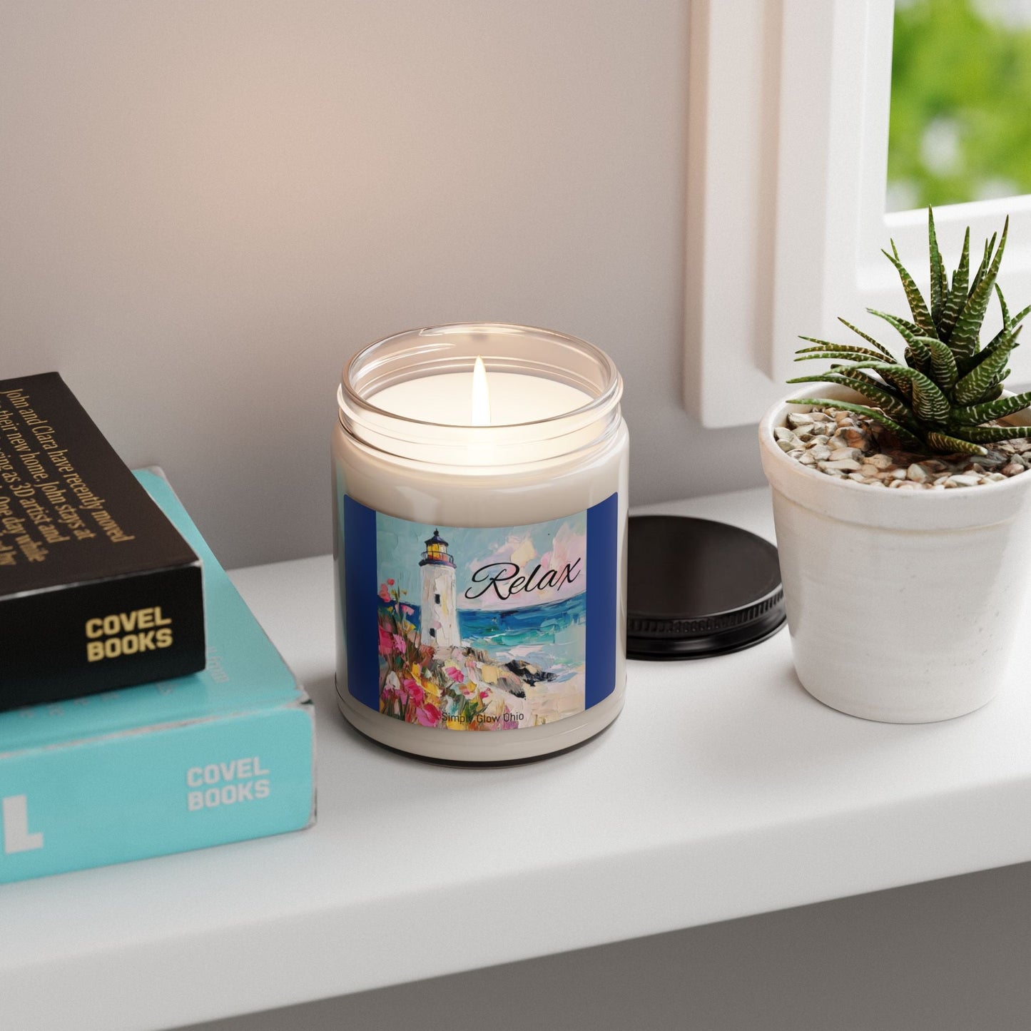 Scented Soy Candle, 9oz - Simply Glow Ohio