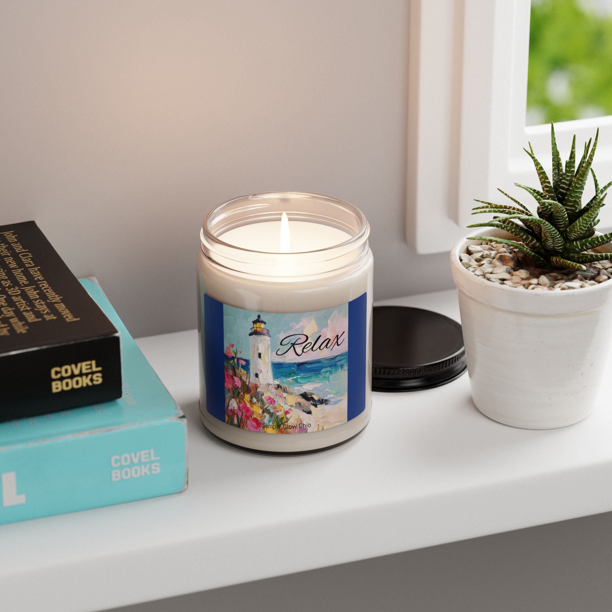 Scented Soy Candle, 9oz - Simply Glow Ohio