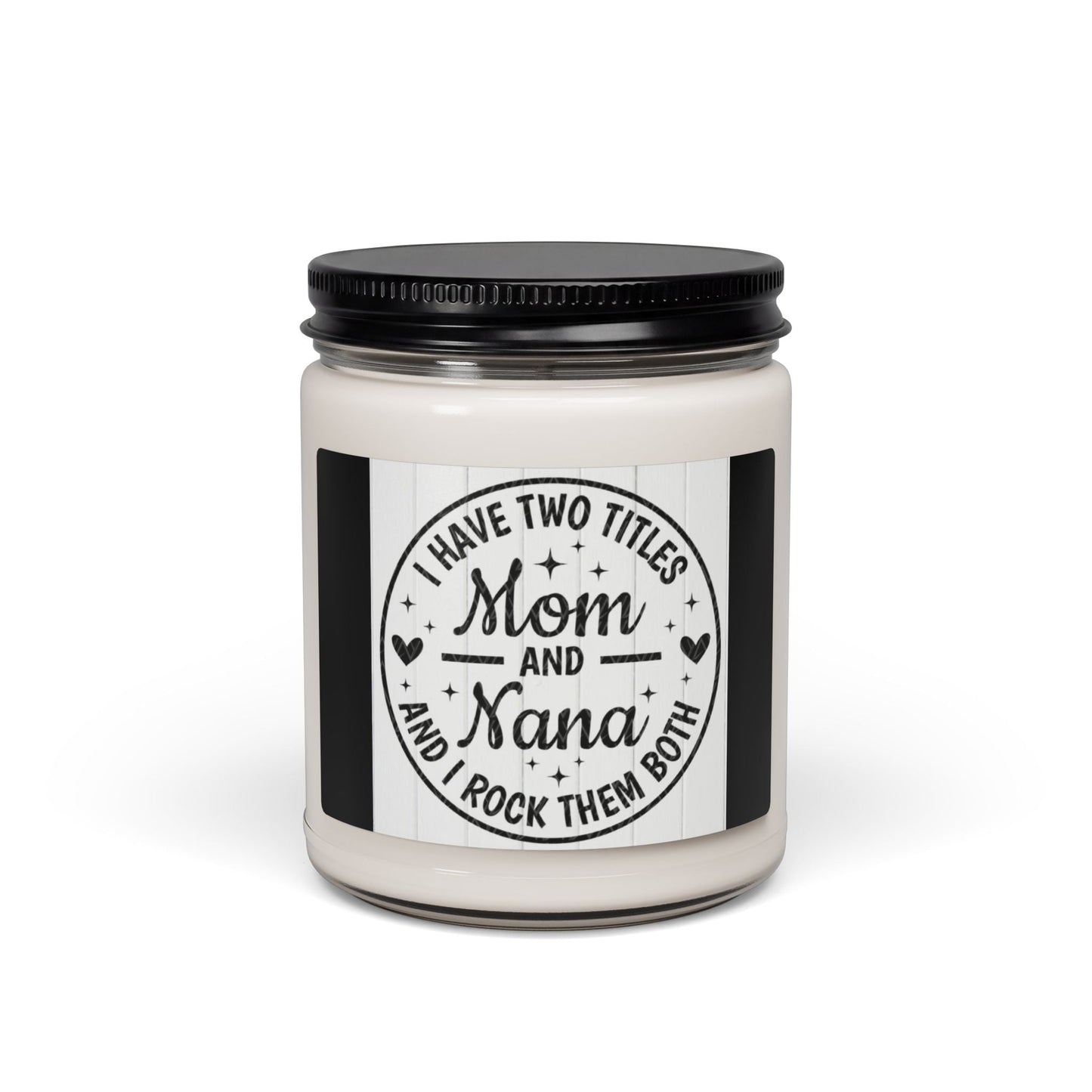 Scented Soy Candle, 9oz, Titles Mom and Nana - Simply Glow Ohio