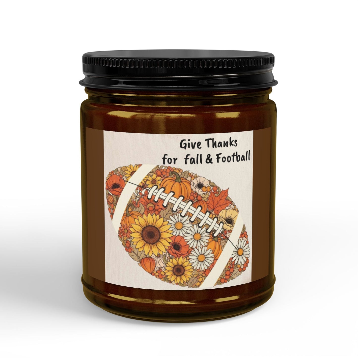 Scented Soy Candles with Black Lid, (4 and 9oz) - Simply Glow Ohio