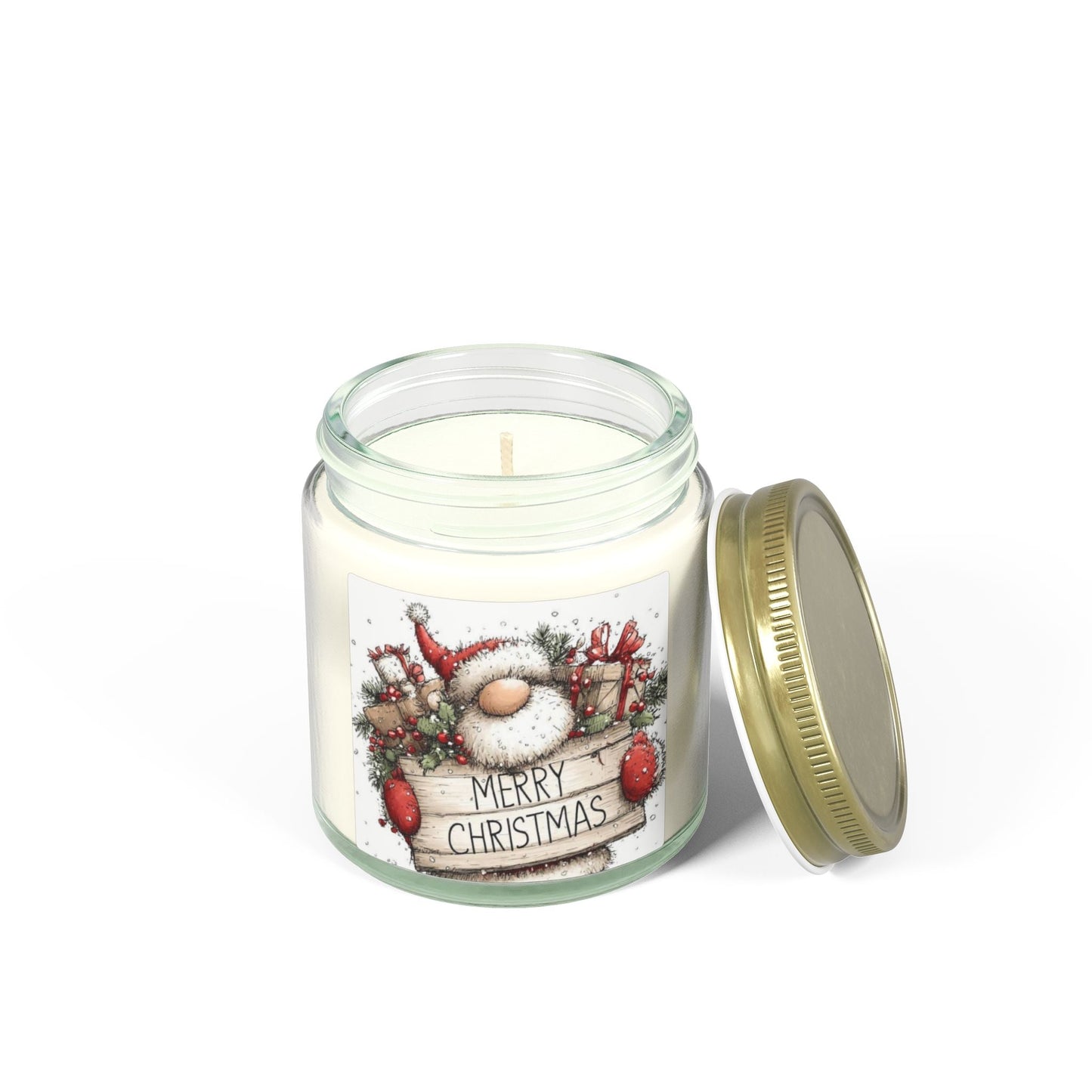Scented Candles, Coconut Apricot Wax (4oz, 9oz) - Simply Glow Ohio