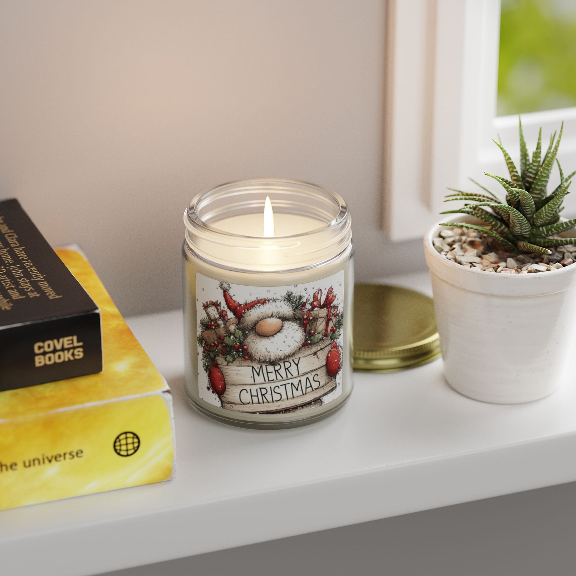 Scented Candles, Coconut Apricot Wax (4oz, 9oz) - Simply Glow Ohio