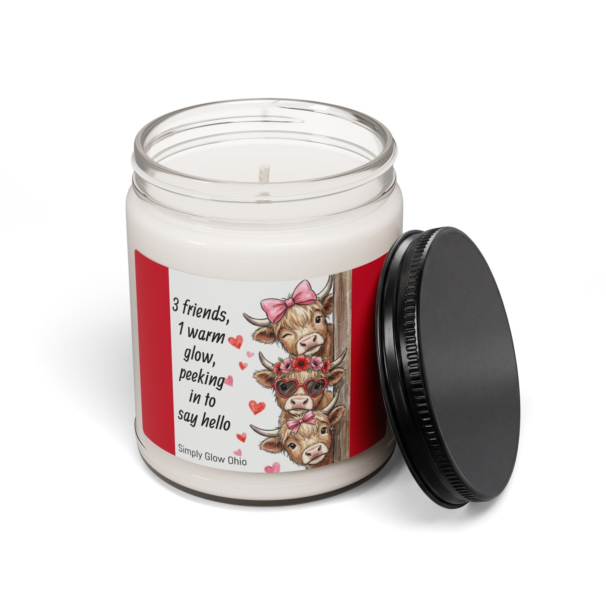 Scented Soy Candle, 9oz - Simply Glow Ohio