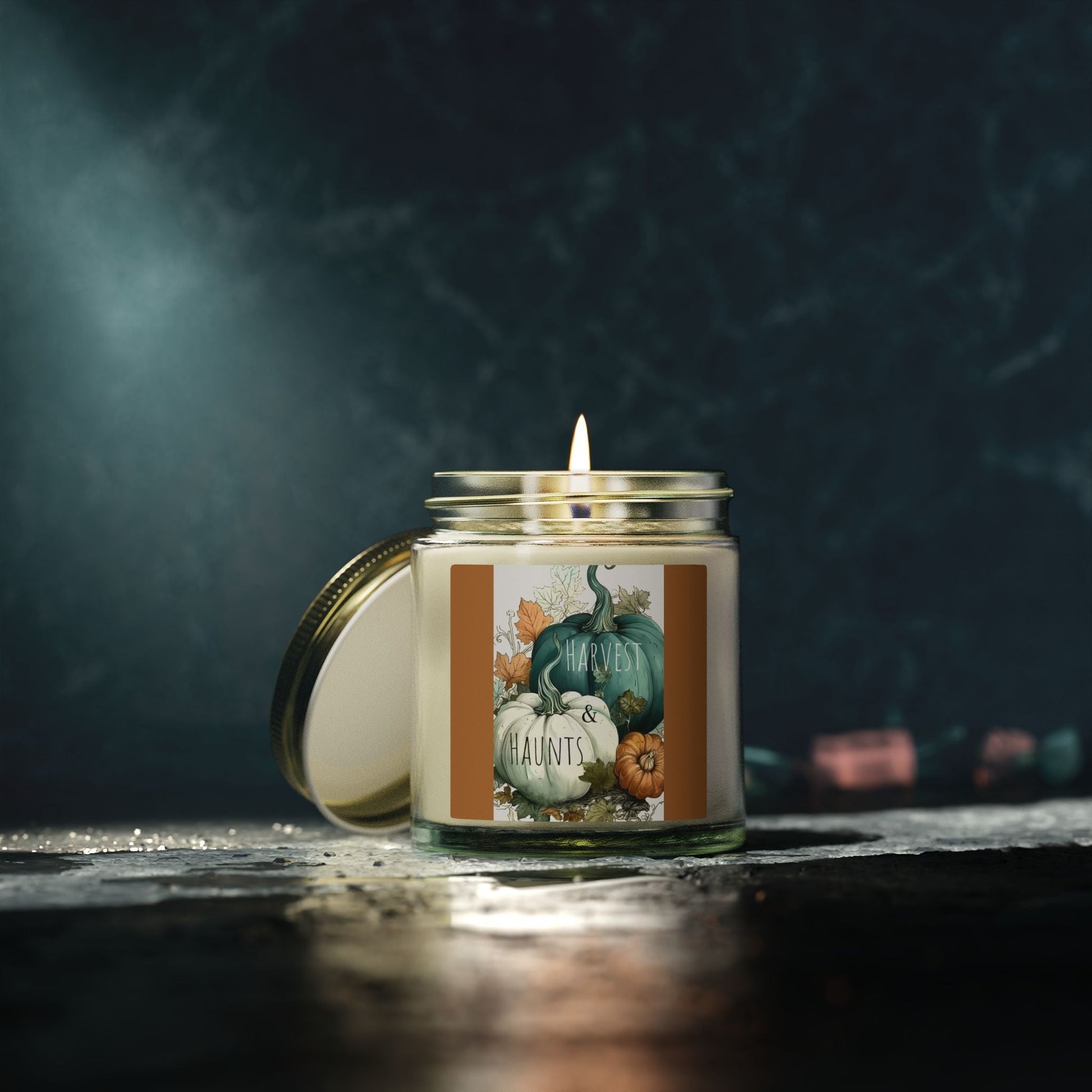 Scented Candles, Coconut Apricot Wax (4oz, 9oz) - Simply Glow Ohio