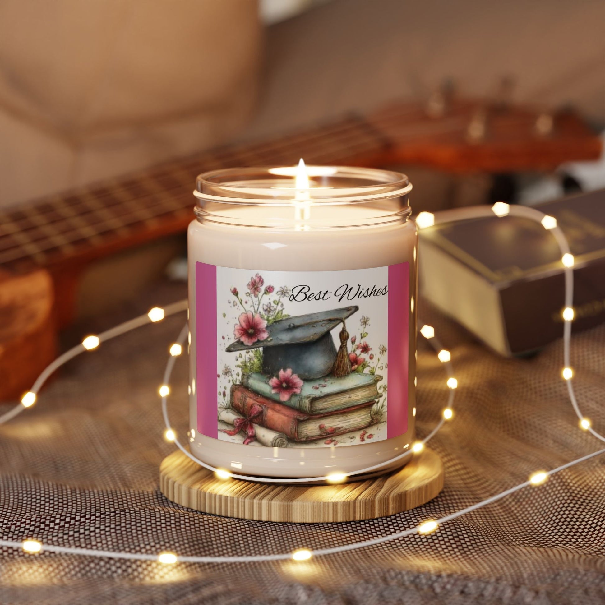 Scented Soy Candle, graduation gift, decoration - Simply Glow Ohio
