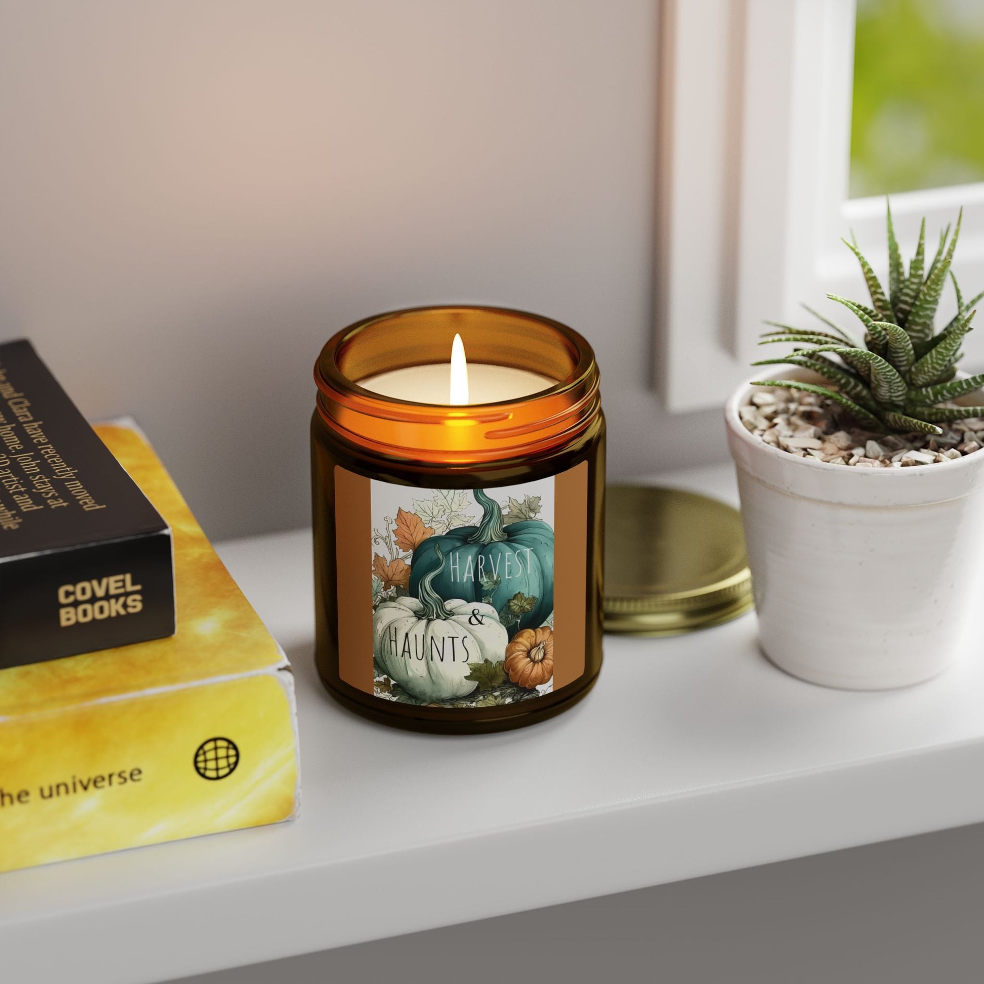 Scented Candles, Coconut Apricot Wax (4oz, 9oz) - Simply Glow Ohio