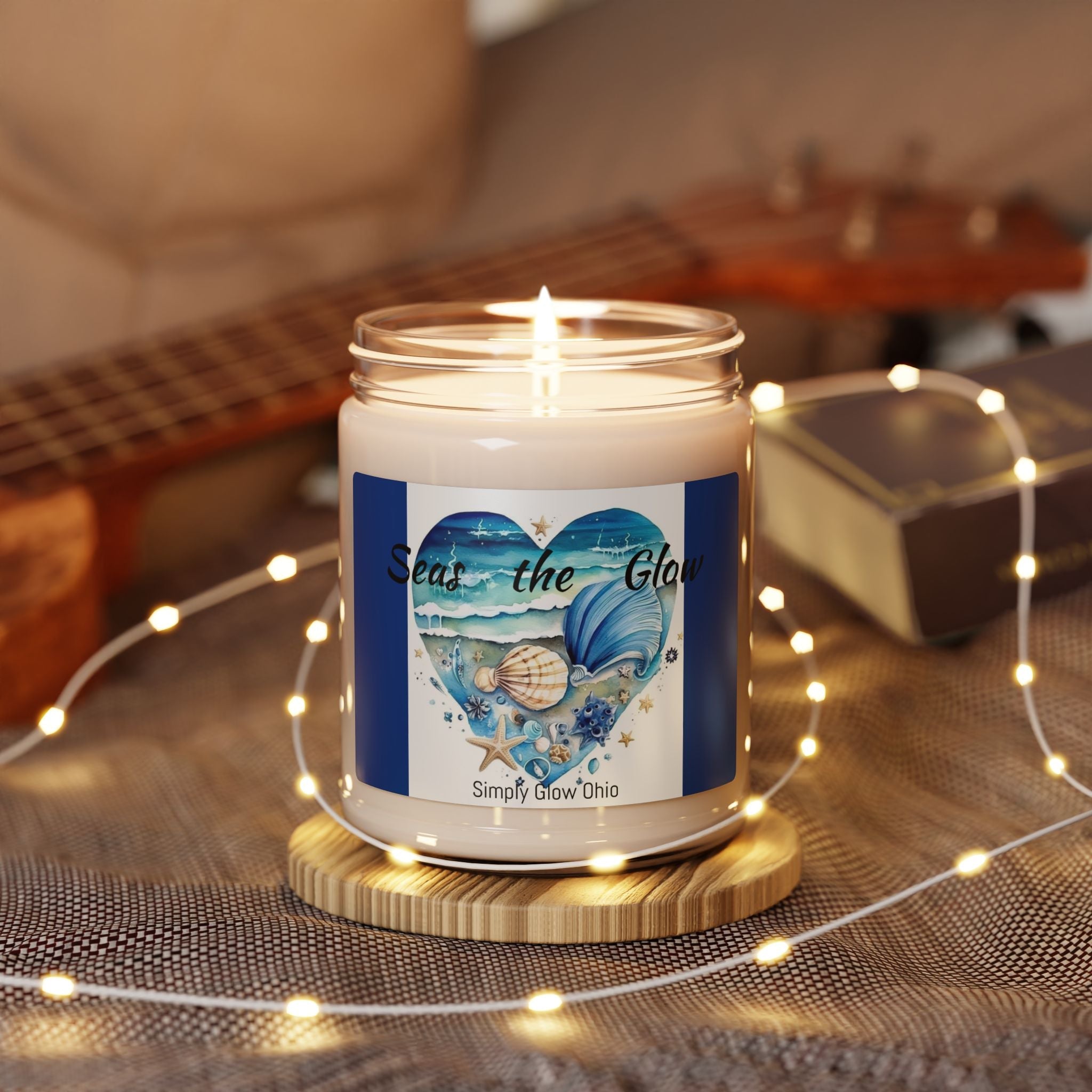 Scented Soy Candle, 9oz - Simply Glow Ohio