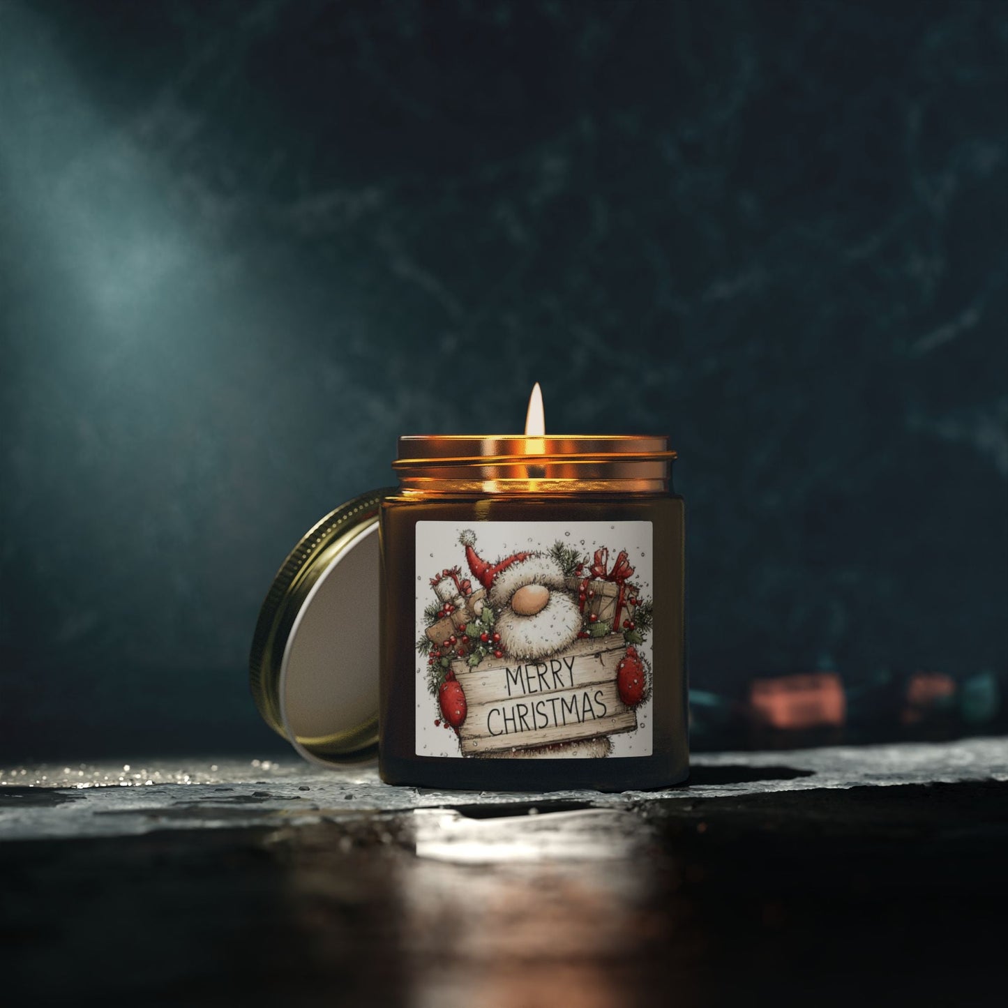 Scented Candles, Coconut Apricot Wax (4oz, 9oz) - Simply Glow Ohio