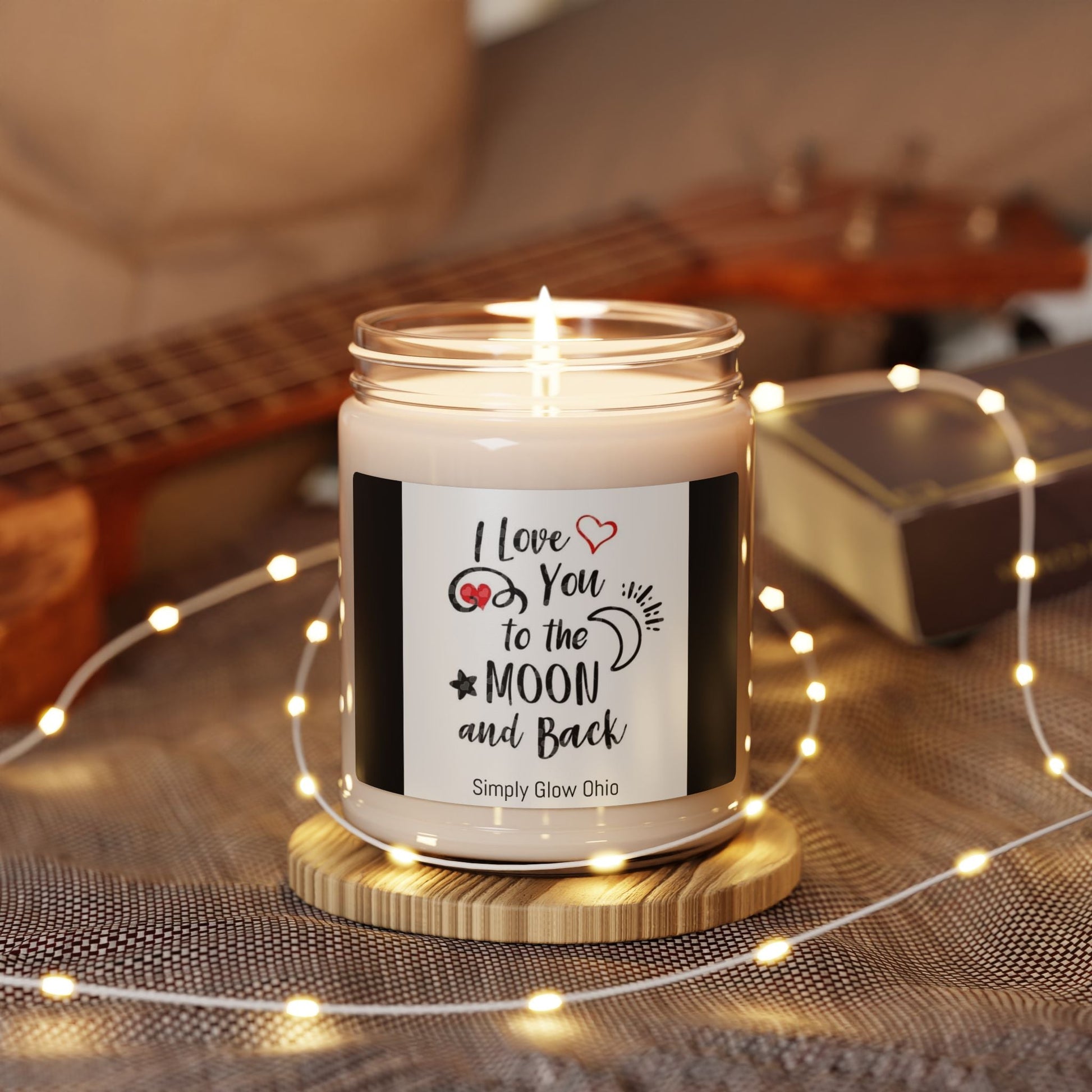 Scented Soy Candle, 9oz, gift for loving the one you’re with - Simply Glow Ohio