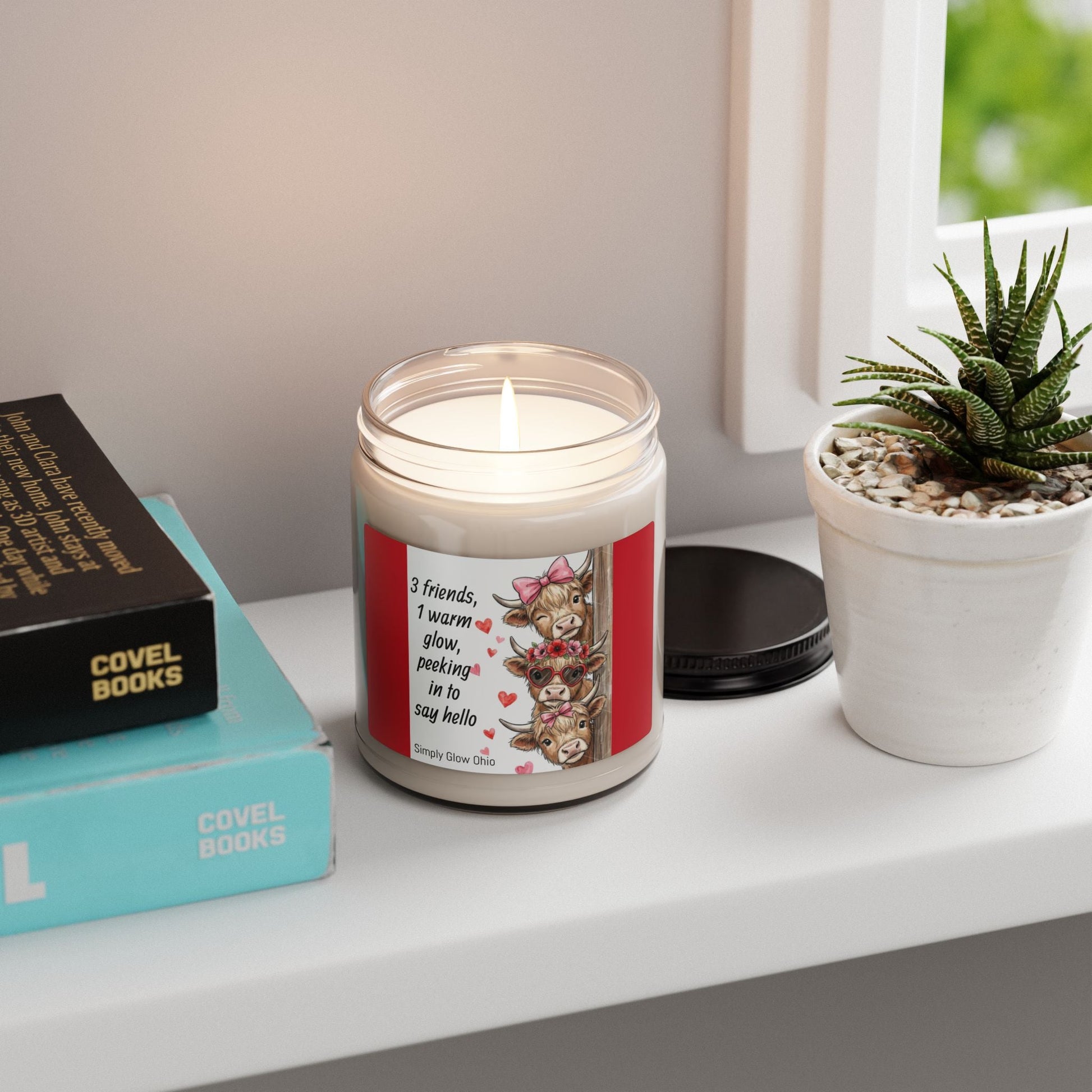 Scented Soy Candle, 9oz - Simply Glow Ohio