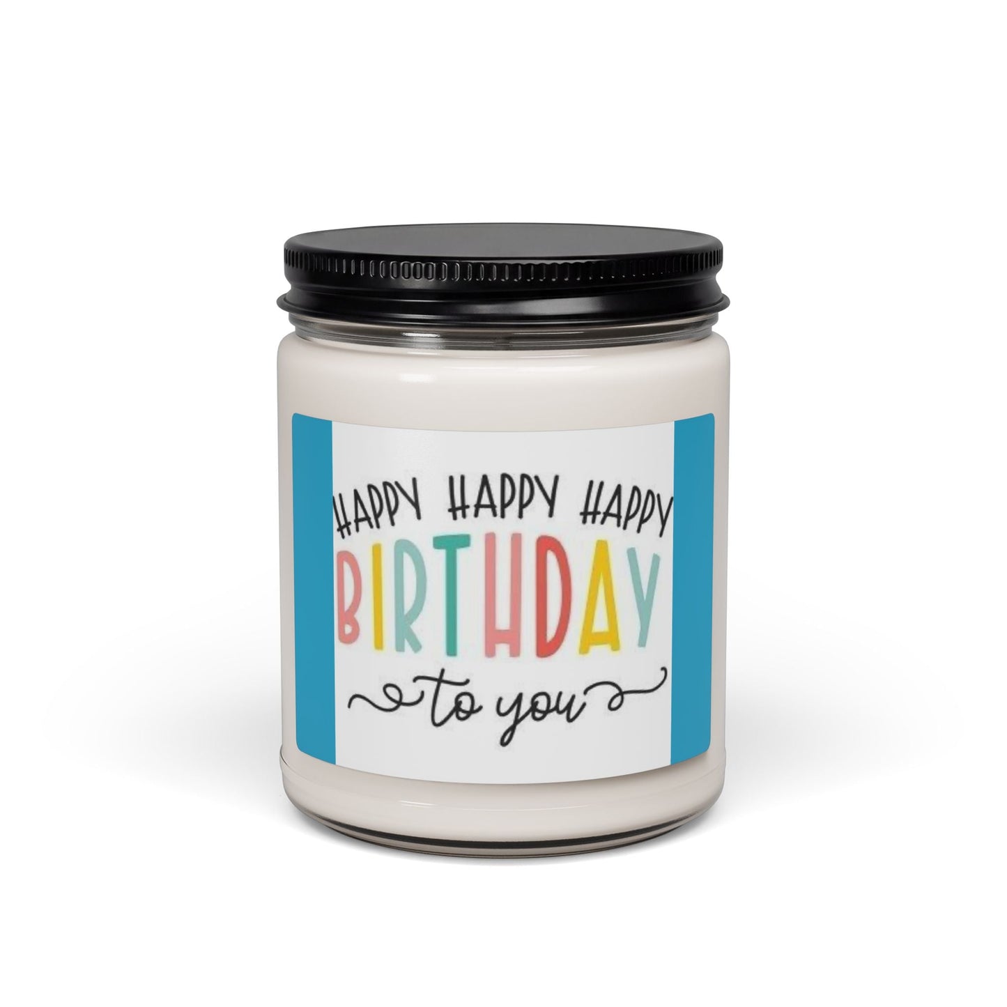 Scented Soy Candle, 9oz, Happy Birthday, gift - Simply Glow Ohio