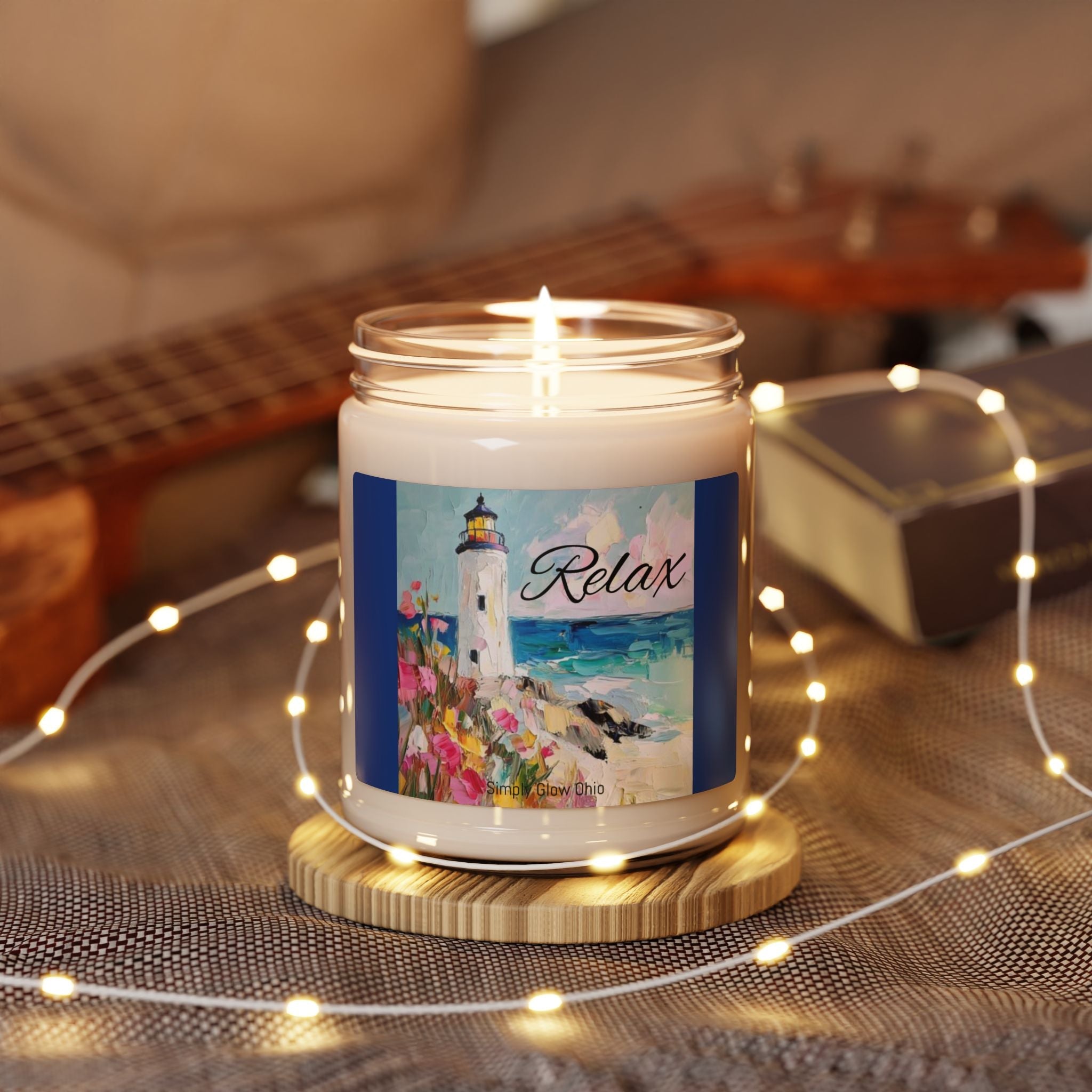 Scented Soy Candle, 9oz - Simply Glow Ohio