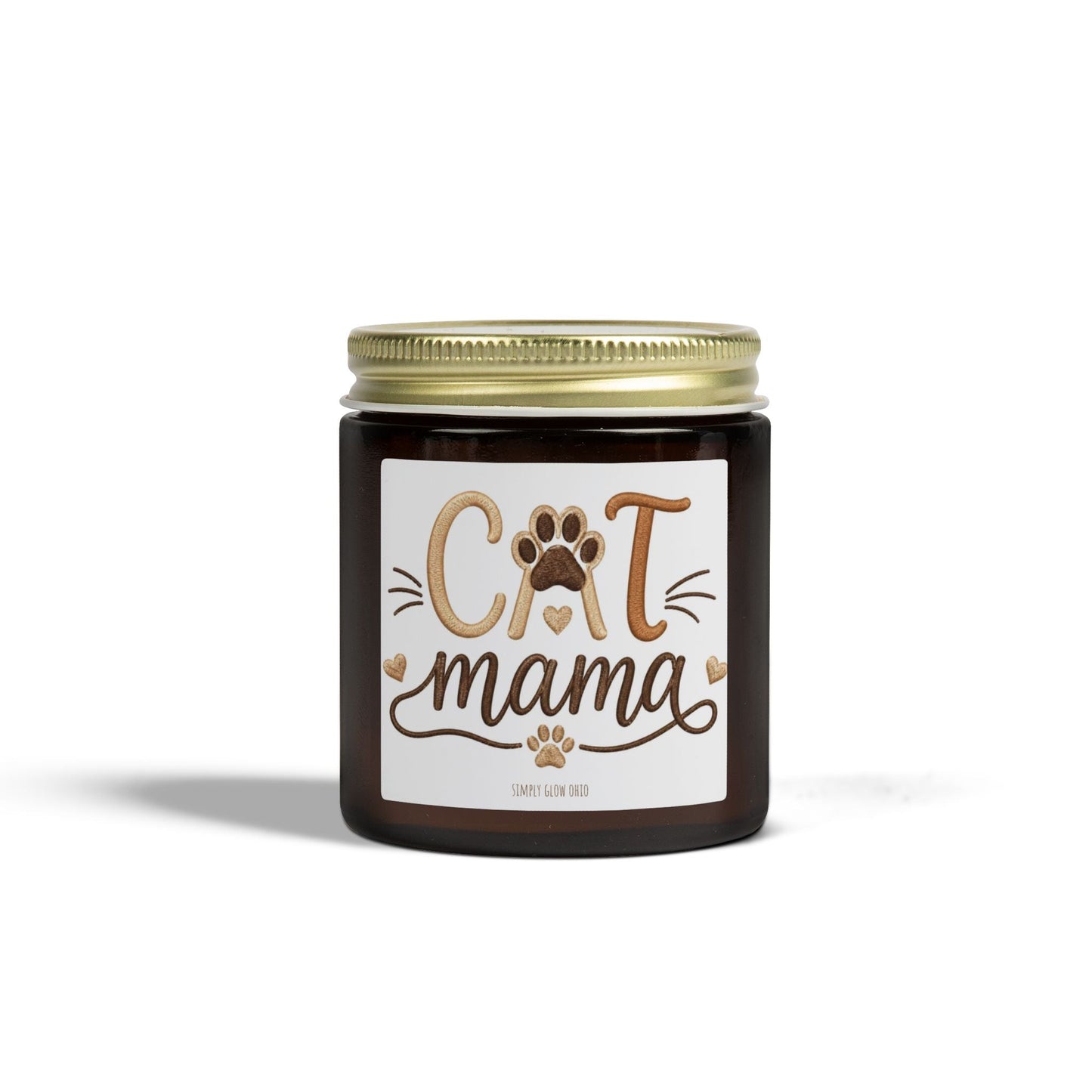Scented Candles, Coconut Apricot Wax (4oz, 9oz) - Simply Glow Ohio