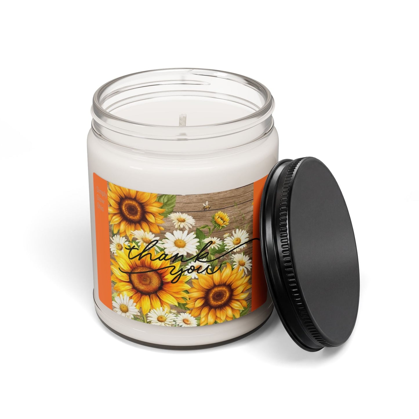 Scented Soy Candle, 9oz, Thank you gift - Simply Glow Ohio