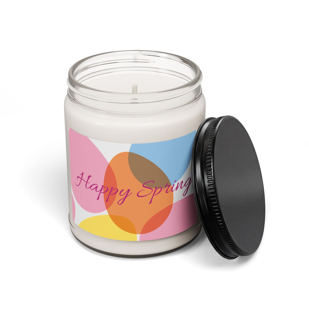 Happy Spring egg Design Candle | 9oz Soy Candle - Simply Glow Ohio