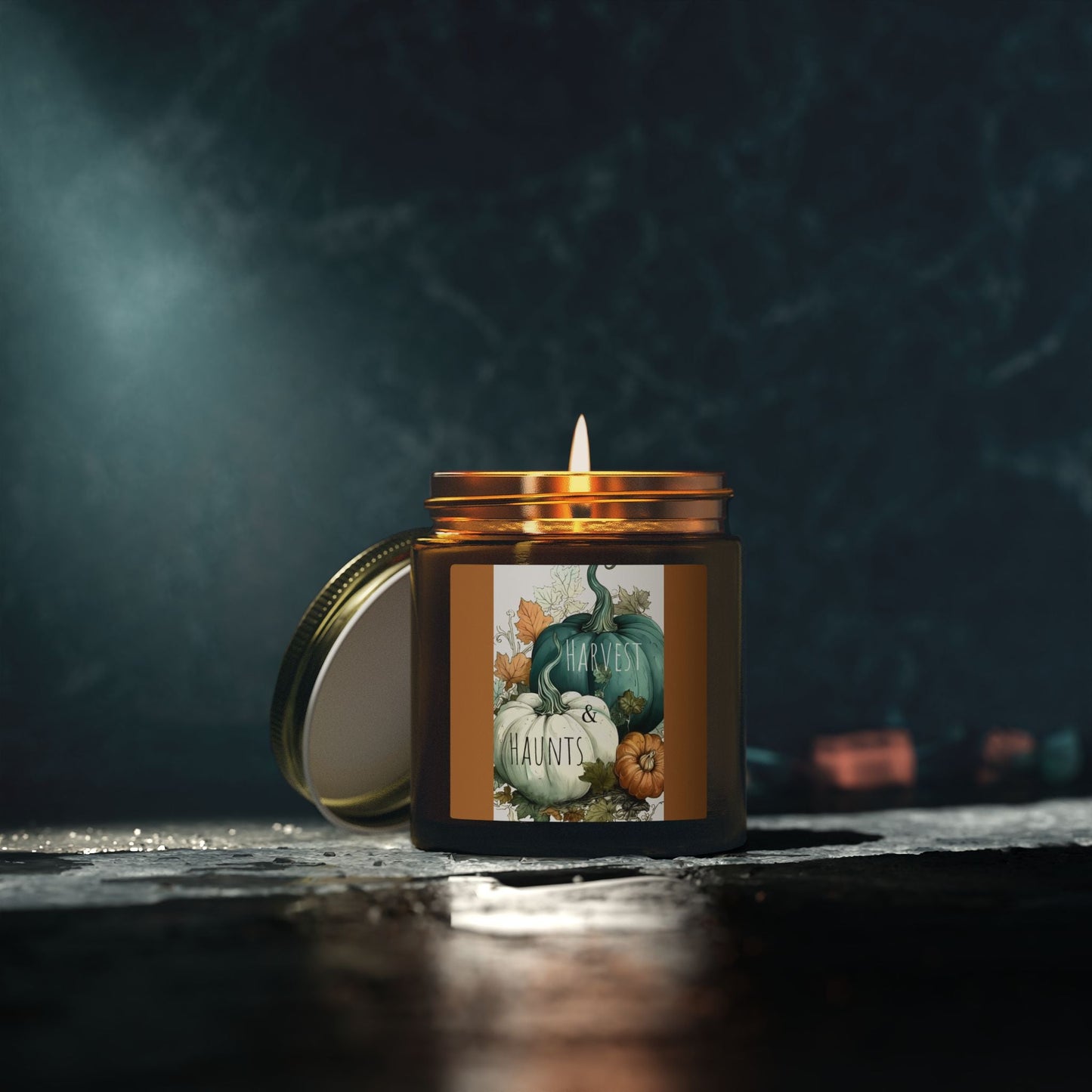 Scented Candles, Coconut Apricot Wax (4oz, 9oz) - Simply Glow Ohio