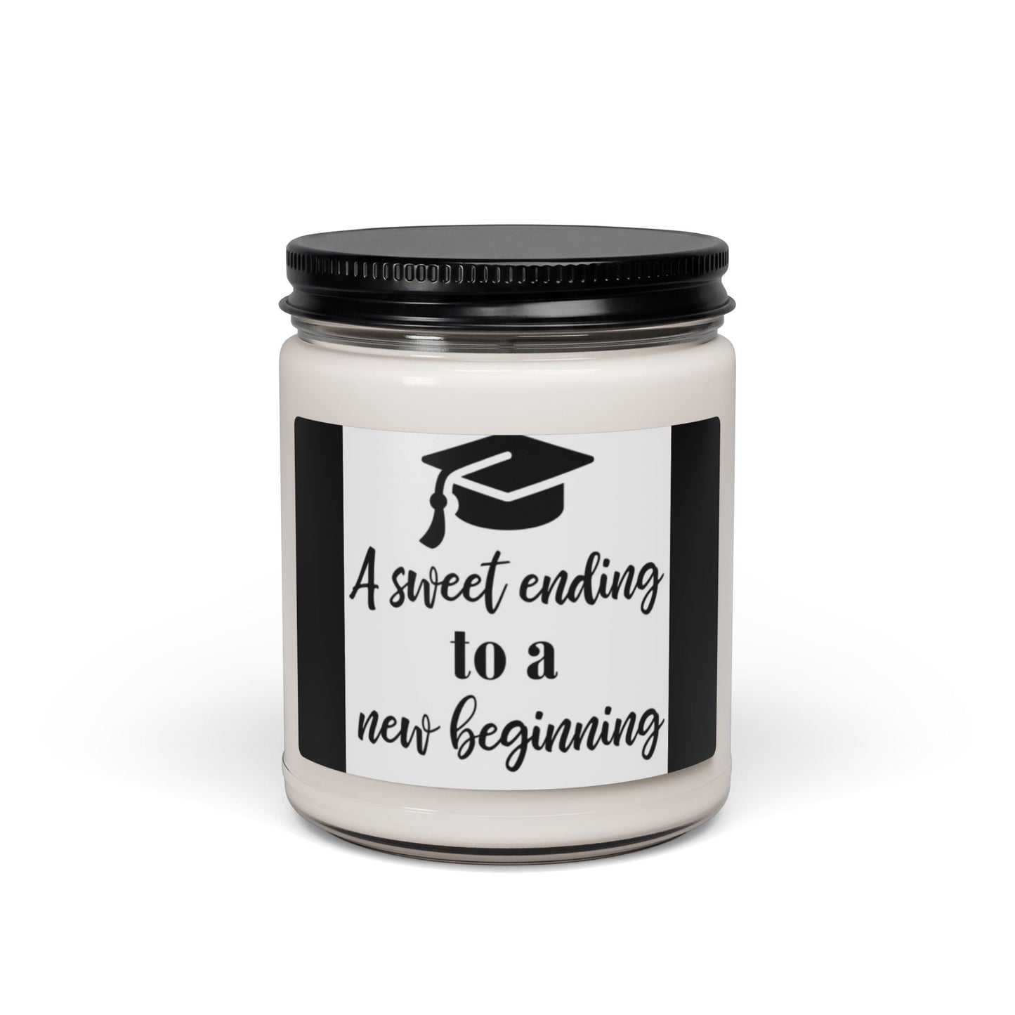 Scented Soy Candle, 9oz, graduation, design - Simply Glow Ohio
