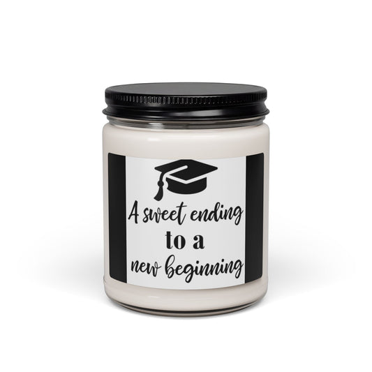 Scented Soy Candle, 9oz, graduation, design - Simply Glow Ohio