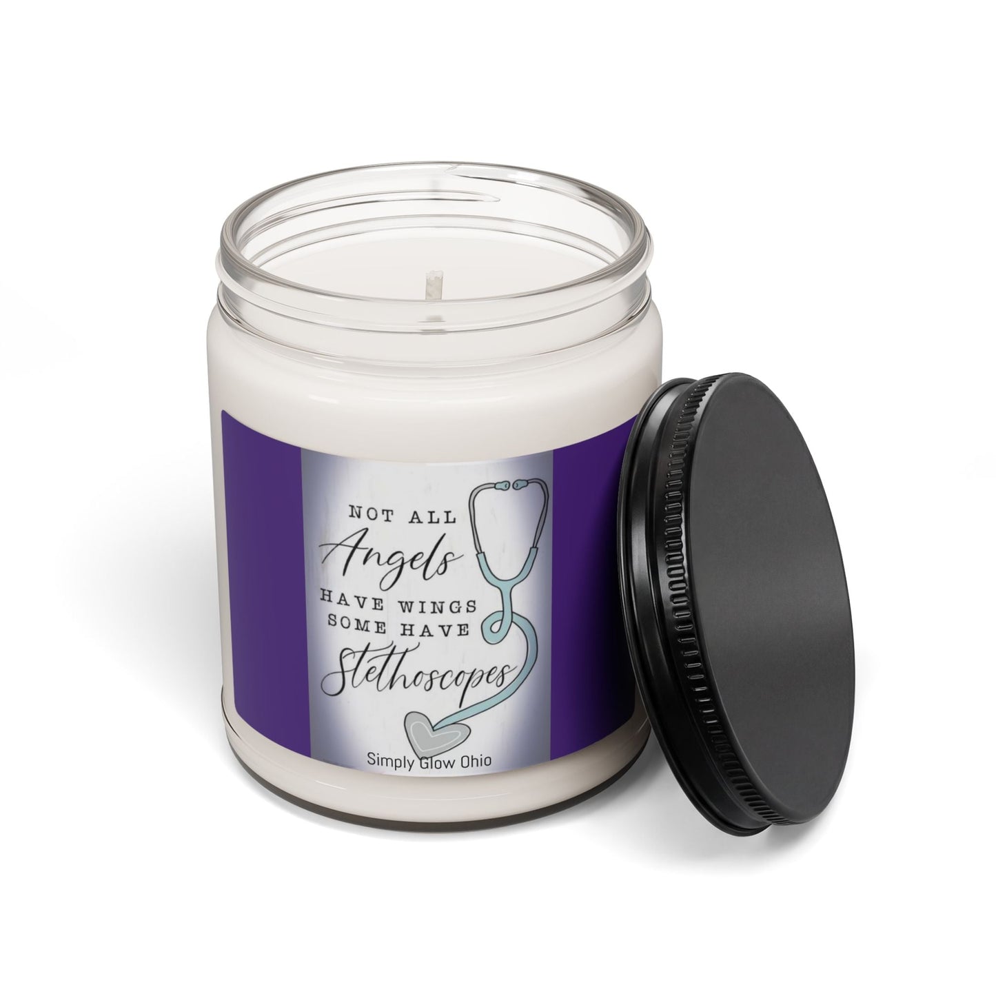 Scented Soy Candle, 9oz - Simply Glow Ohio