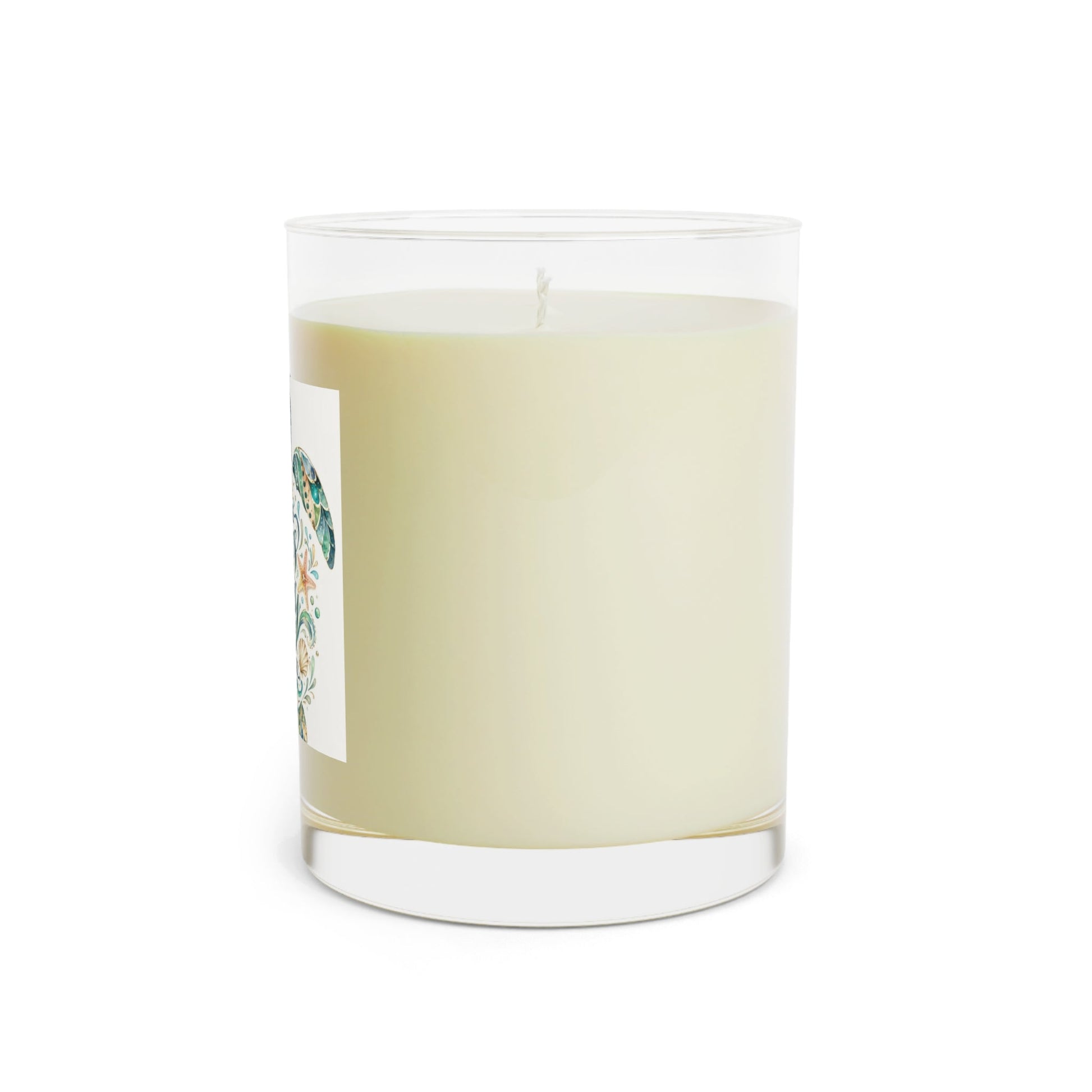 Scented Soy Candle - Full Glass, 11oz, coastal, turtle beach decor - Simply Glow Ohio