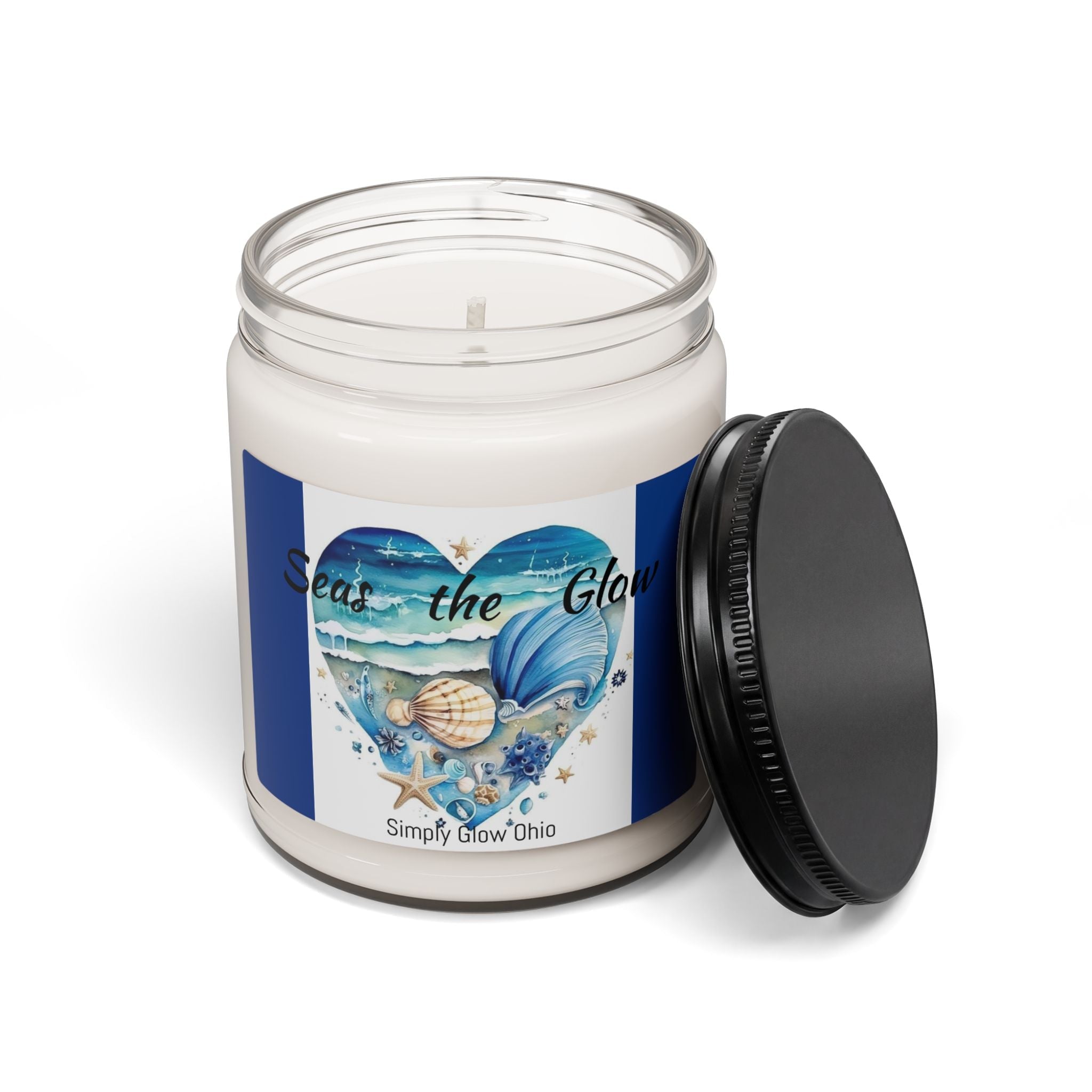 Scented Soy Candle, 9oz - Simply Glow Ohio