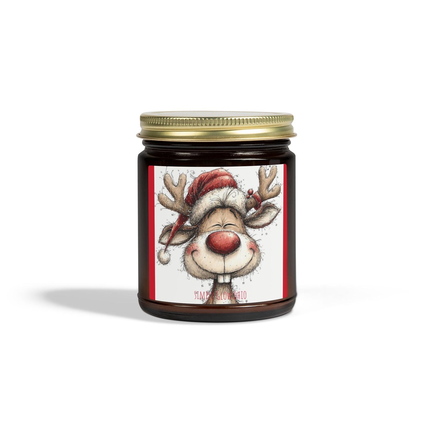 Scented Candles, Coconut Apricot Wax (4oz, 9oz) - Simply Glow Ohio