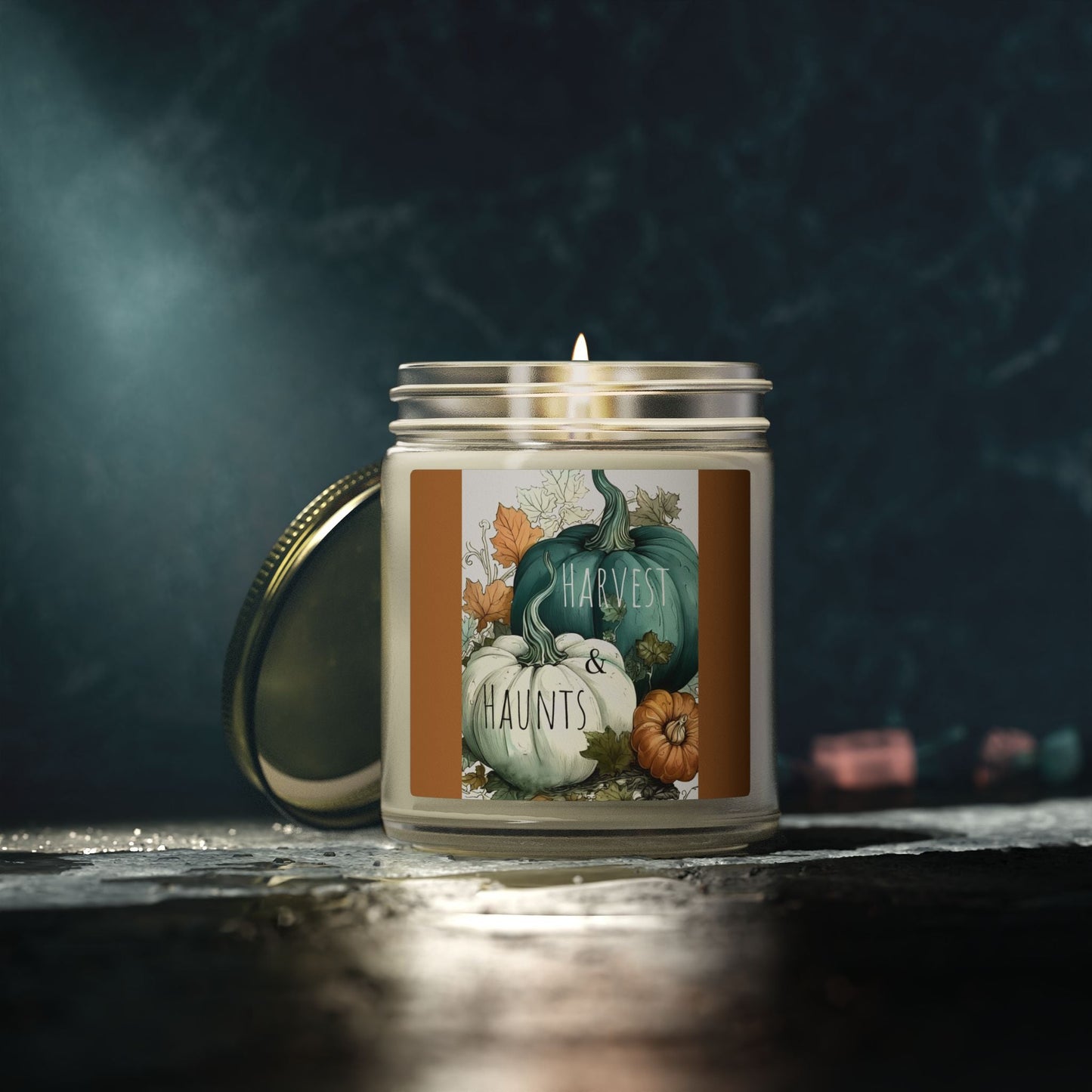 Scented Candles, Coconut Apricot Wax (4oz, 9oz) - Simply Glow Ohio