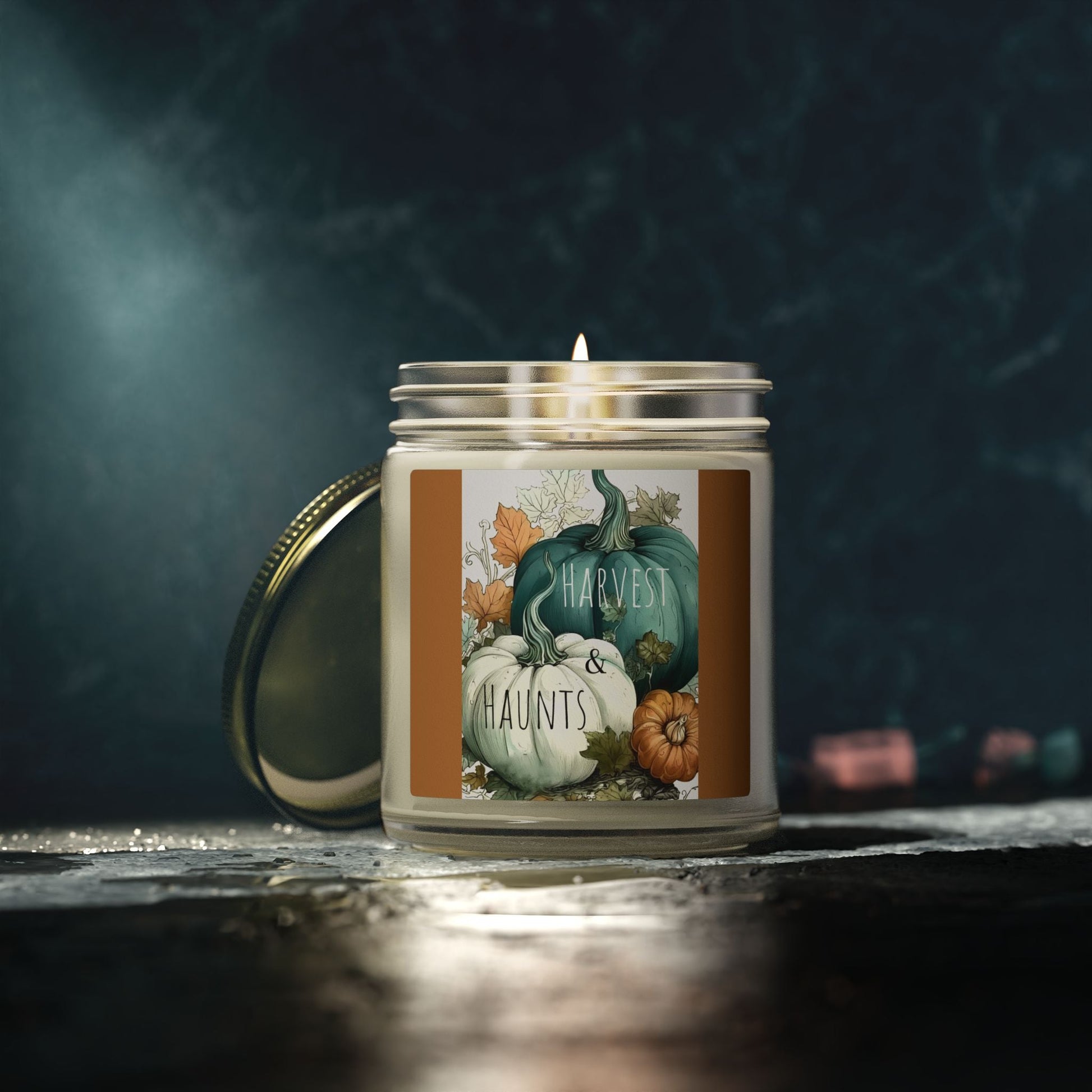 Scented Candles, Coconut Apricot Wax (4oz, 9oz) - Simply Glow Ohio