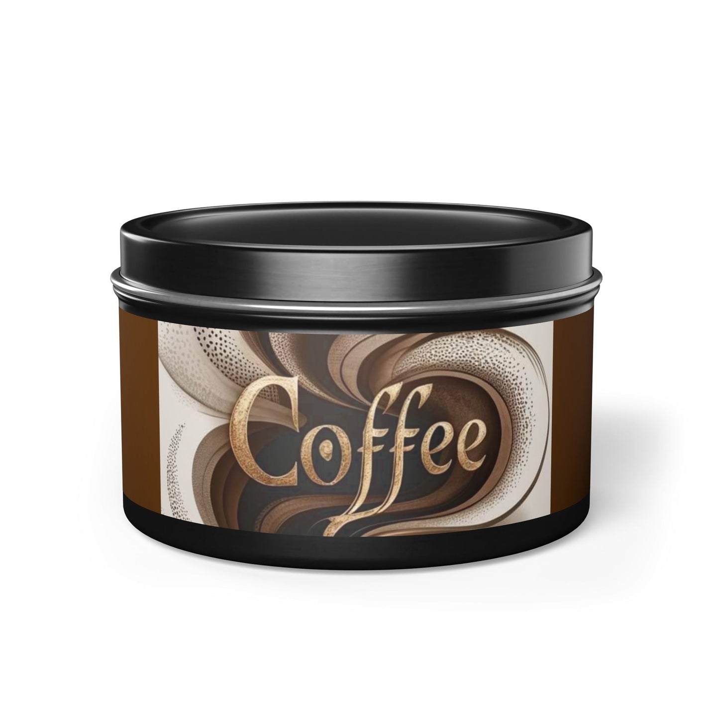 4/8oz Tins, Coconut Soy Candles, For Coffee Lovers - Simply Glow Ohio