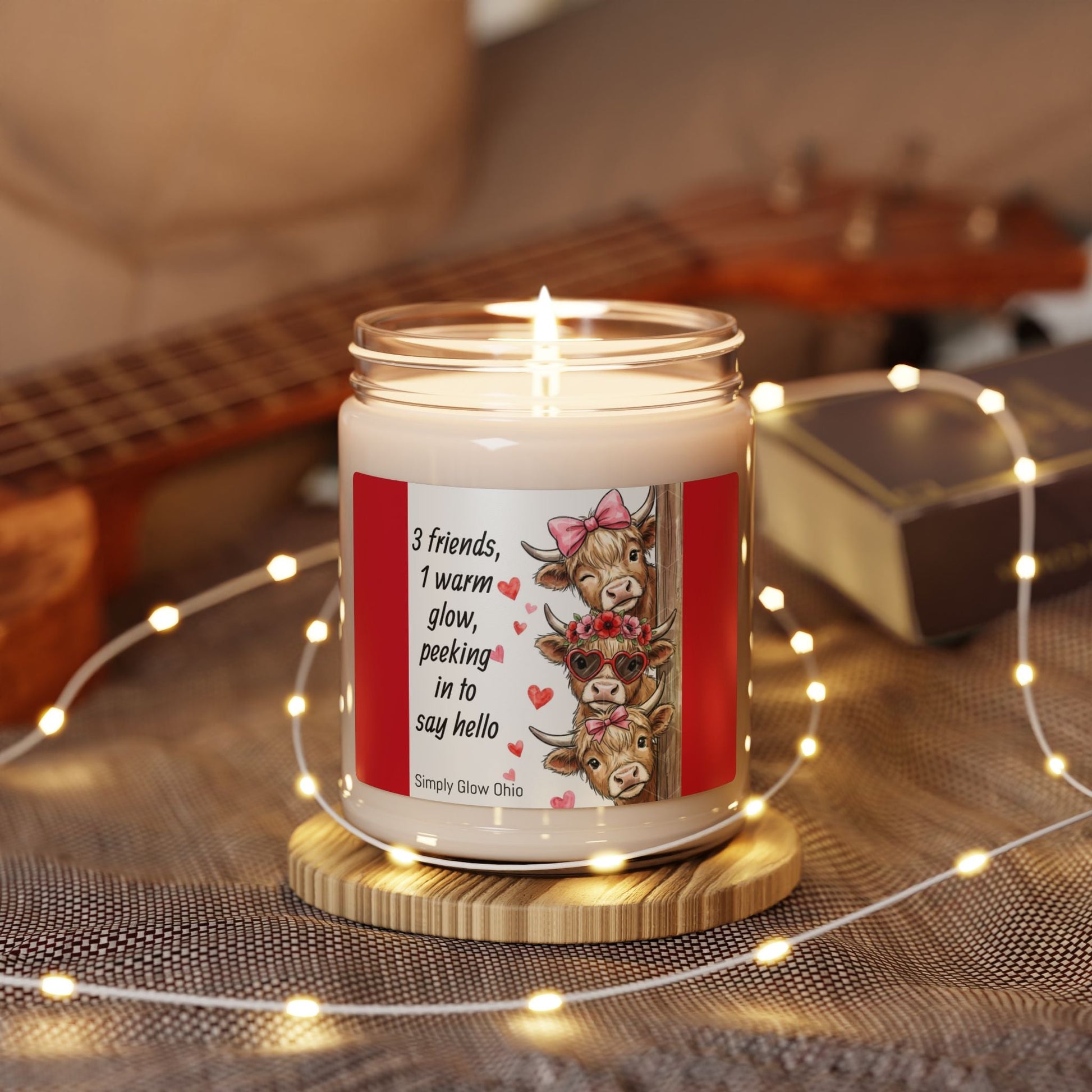 Scented Soy Candle, 9oz - Simply Glow Ohio