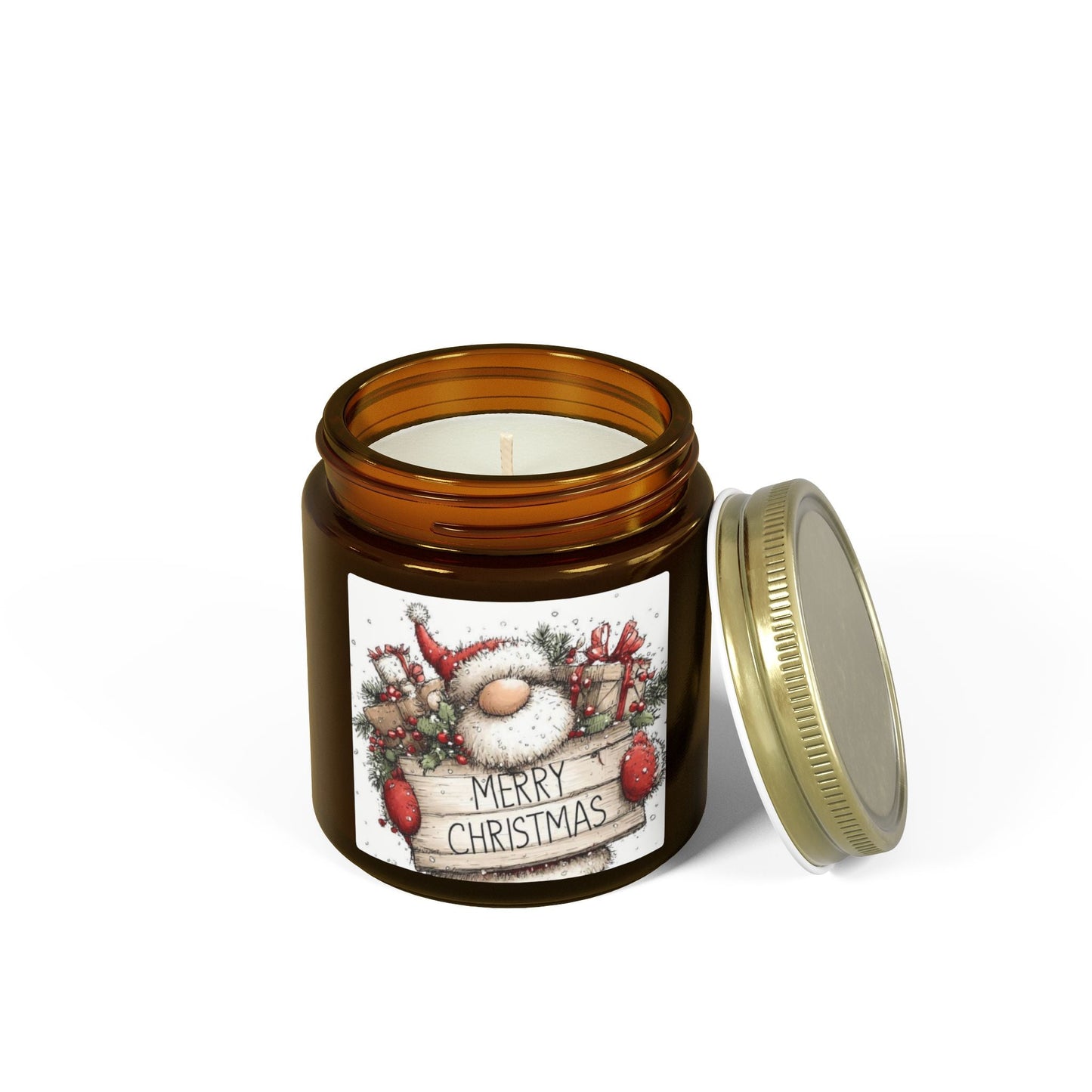 Scented Candles, Coconut Apricot Wax (4oz, 9oz) - Simply Glow Ohio