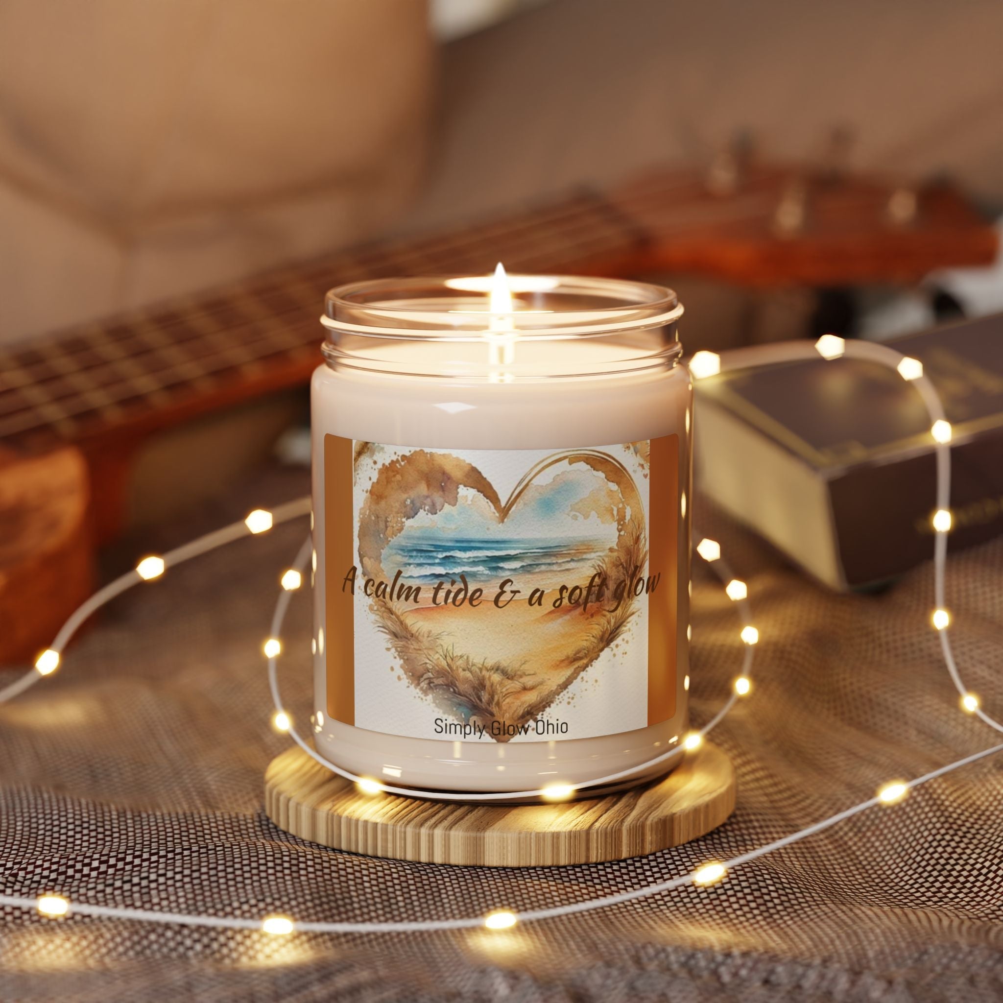 Scented Soy Candle, 9oz - Simply Glow Ohio