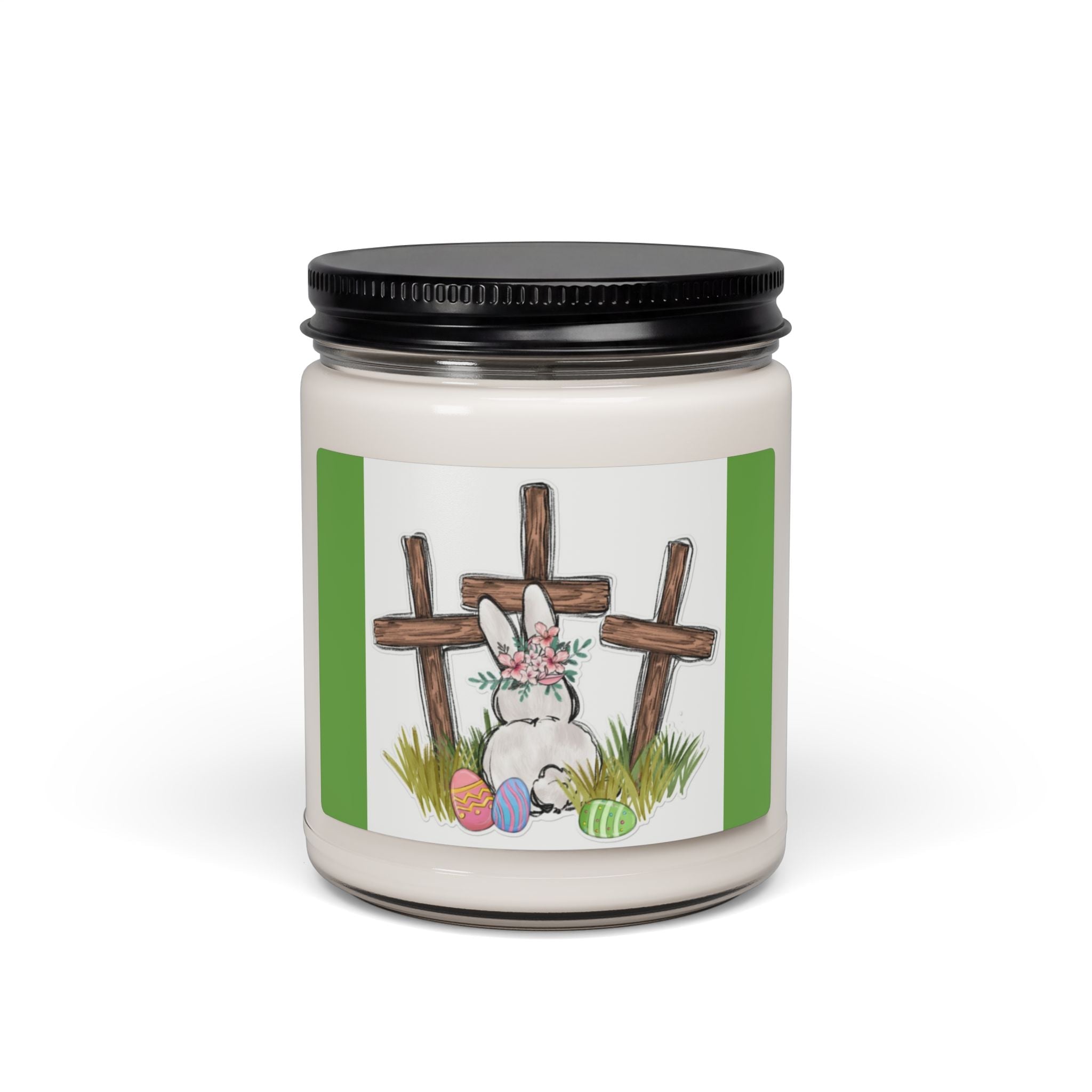Scented Soy Candle, 9oz, Easter custom label - Simply Glow Ohio