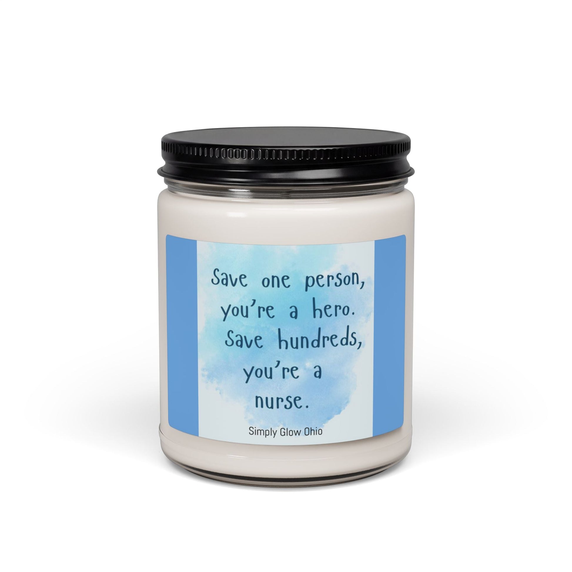 Scented Soy Candle, 9oz - Simply Glow Ohio