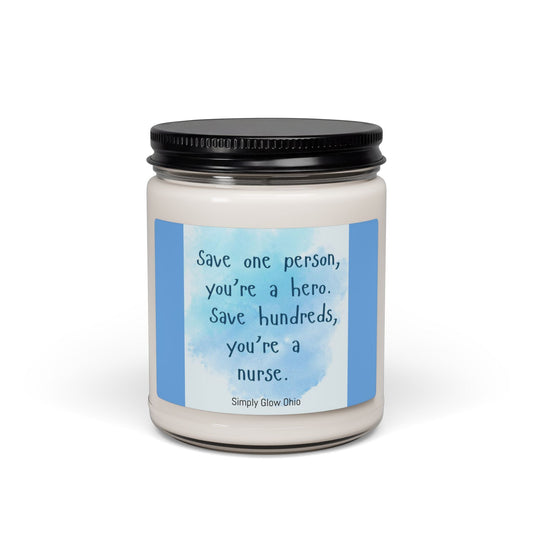 Scented Soy Candle, 9oz - Simply Glow Ohio