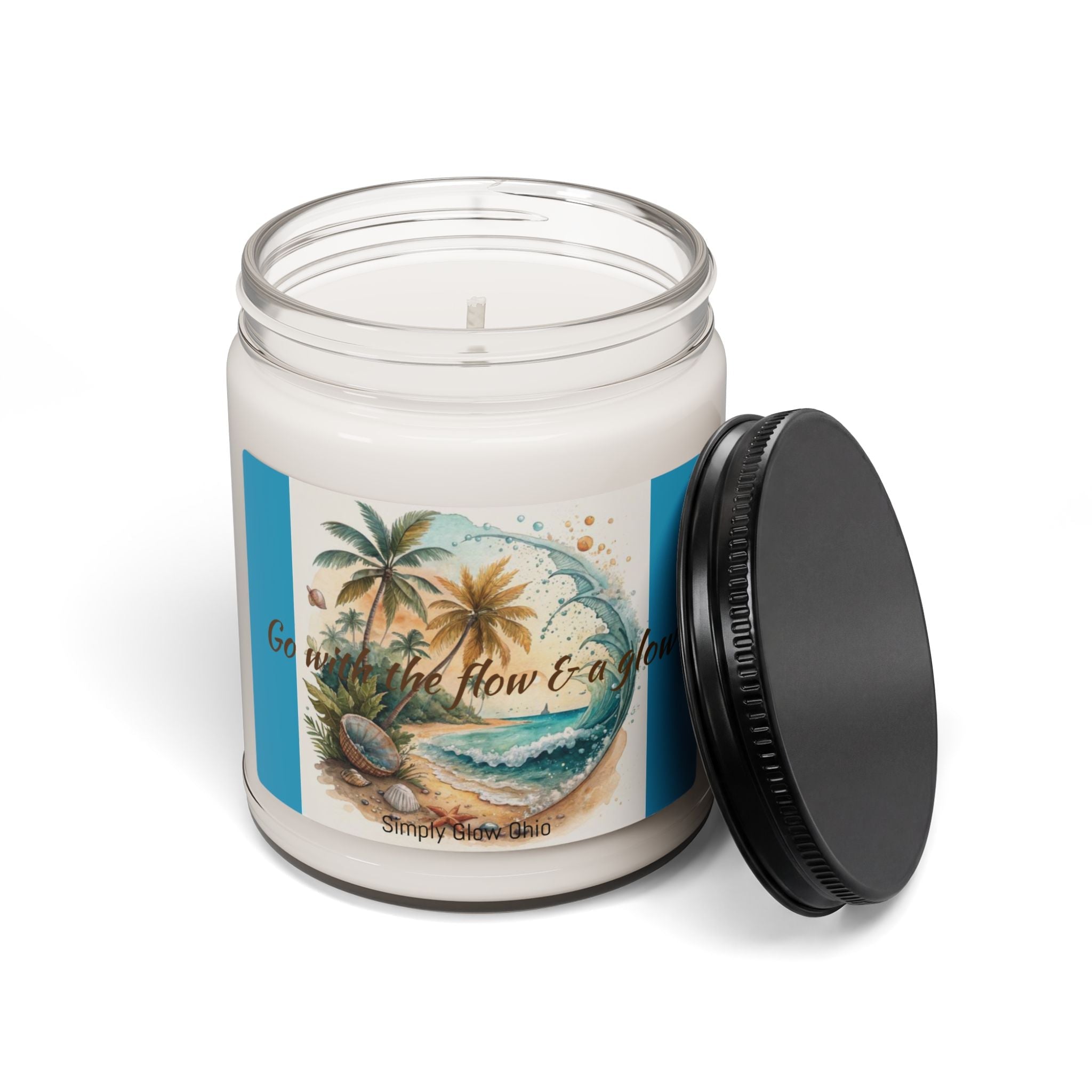 Scented Soy Candle, 9oz - Simply Glow Ohio