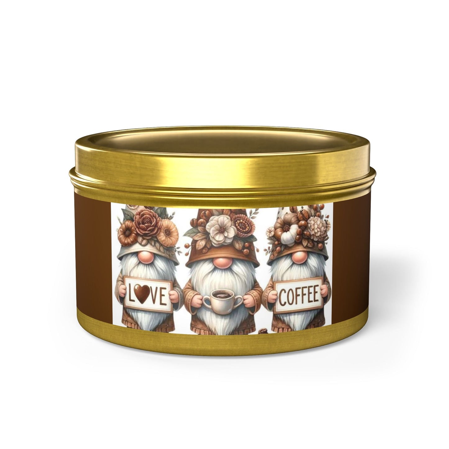 4/8oz Tins, Coconut Soy Candles, for coffee lovers - Simply Glow Ohio