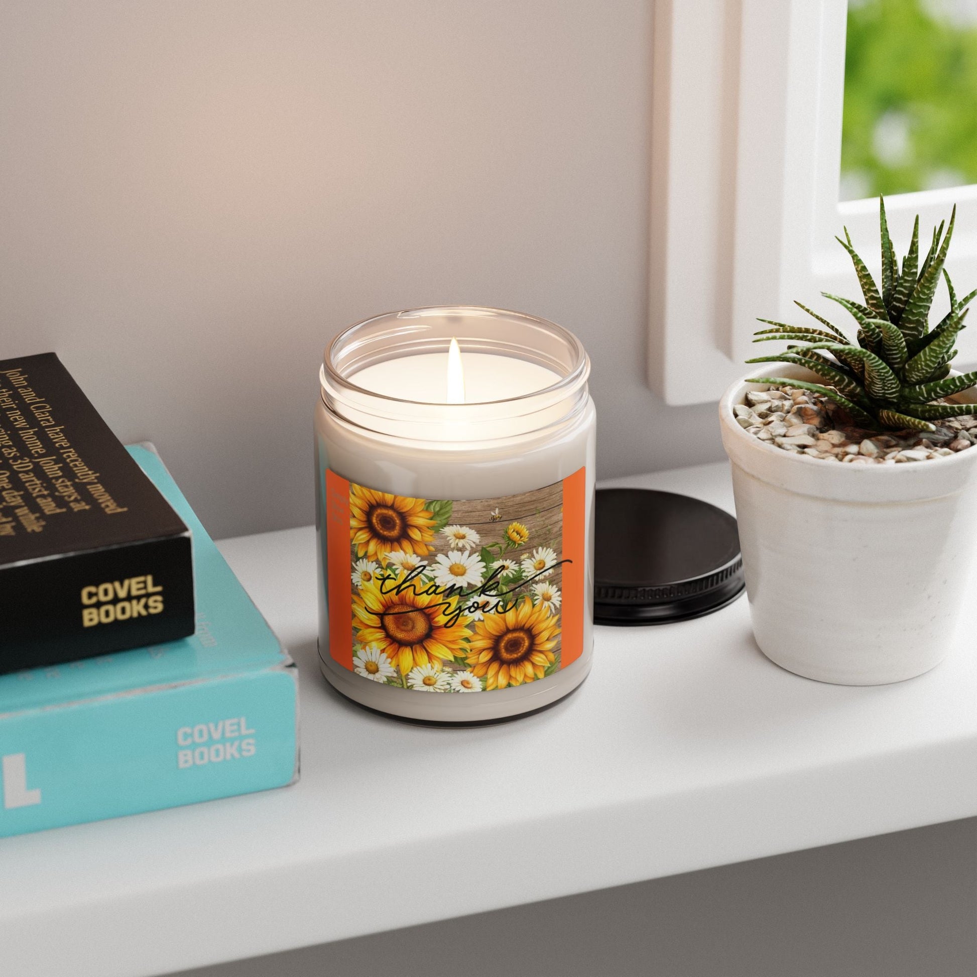 Scented Soy Candle, 9oz, Thank you gift - Simply Glow Ohio