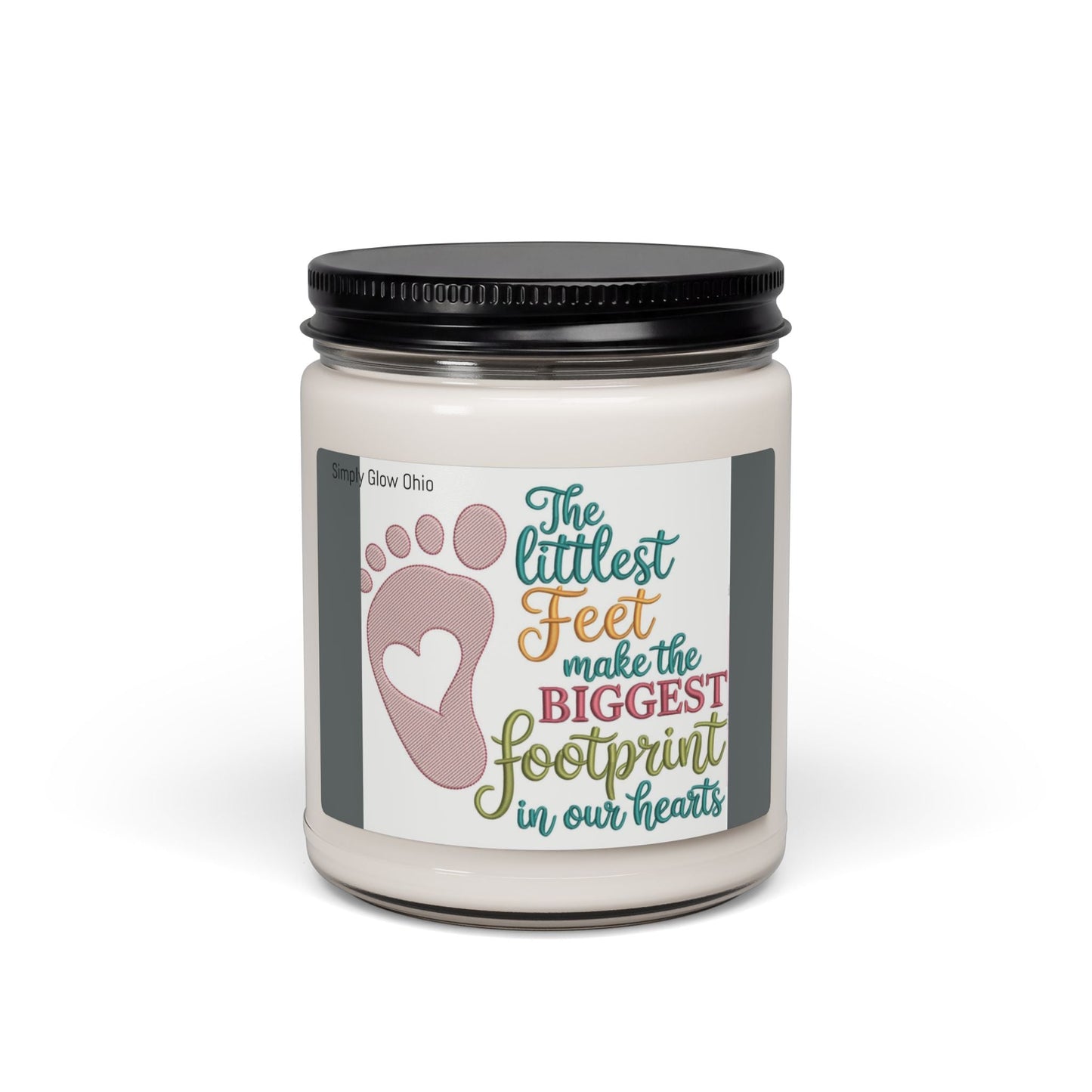 Scented Soy Candle, 9oz - Simply Glow Ohio
