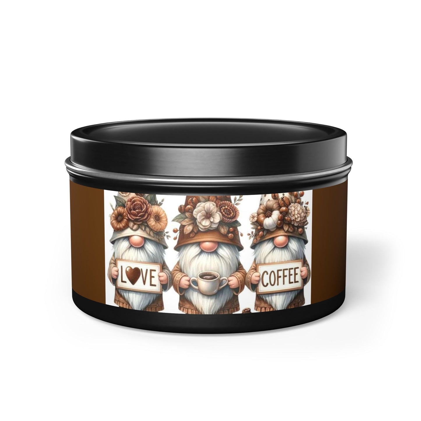 4/8oz Tins, Coconut Soy Candles, for coffee lovers - Simply Glow Ohio