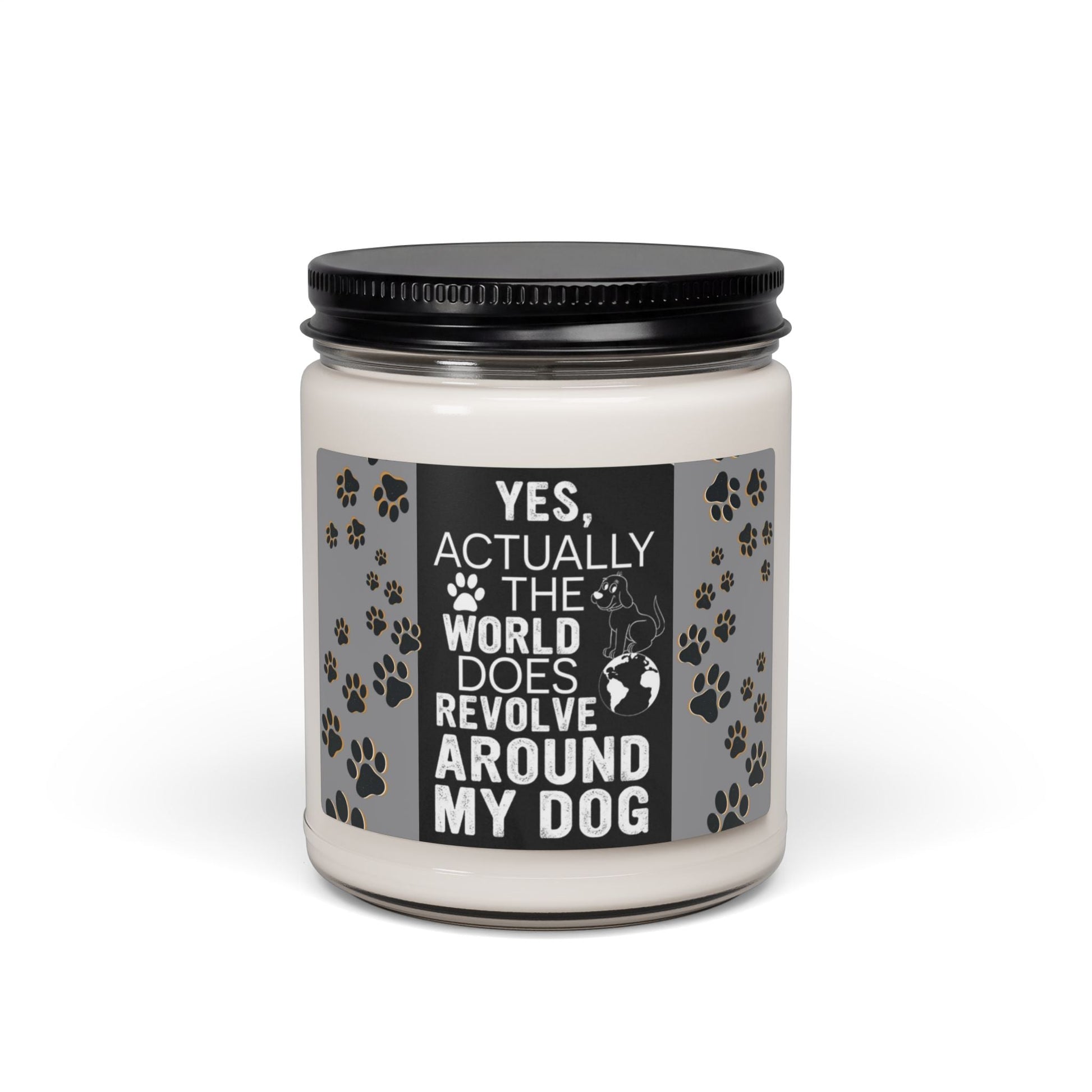 Scented Soy Candle, 9oz, dog lovers decor - Simply Glow Ohio