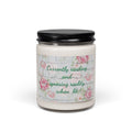 Scented Soy Candle, 9oz, reading when lit custom label - Simply Glow Ohio