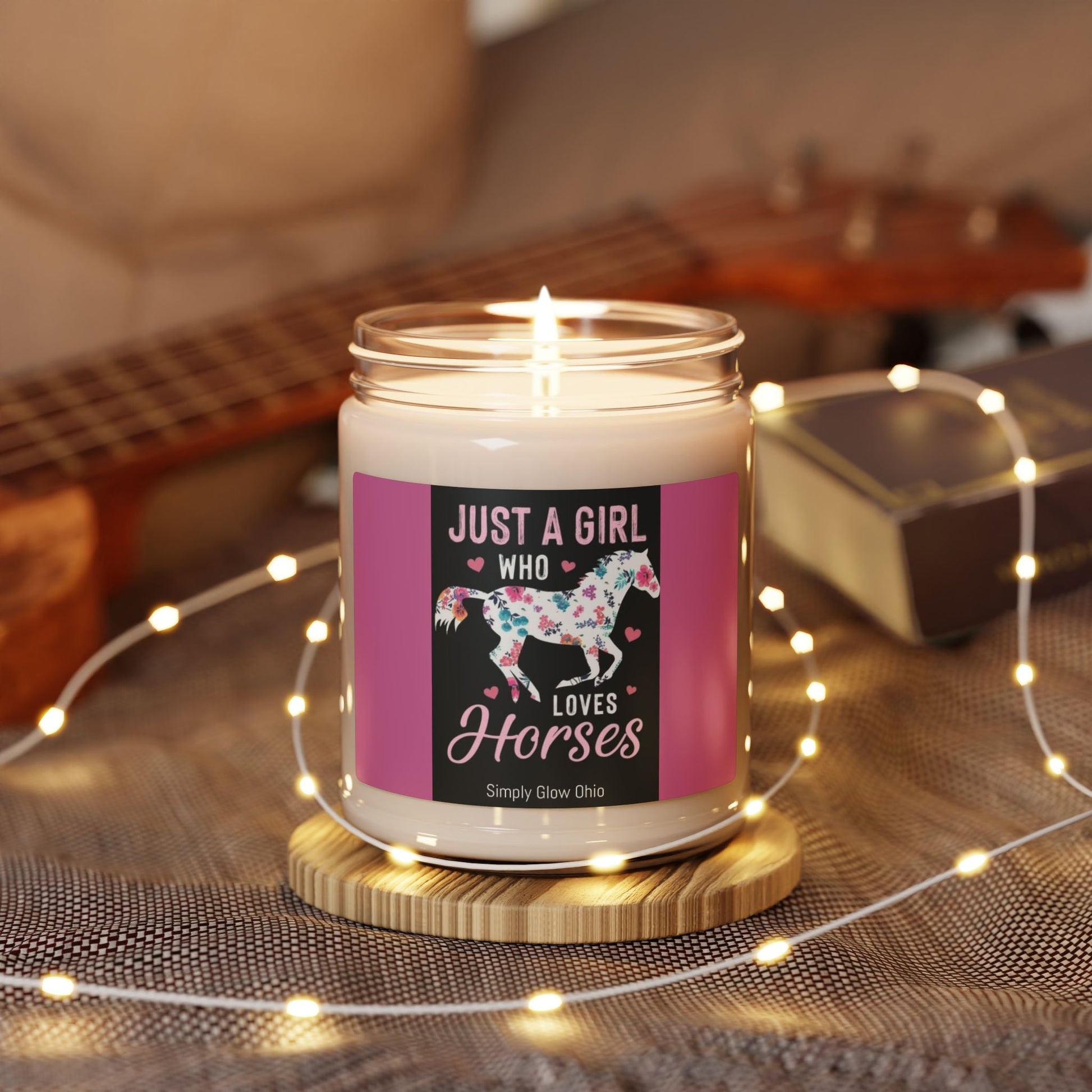 Scented Soy Candle, 9oz - Simply Glow Ohio