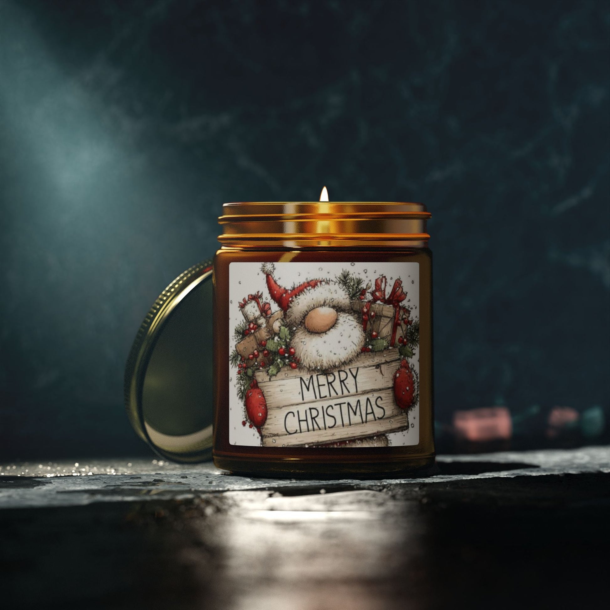 Scented Candles, Coconut Apricot Wax (4oz, 9oz) - Simply Glow Ohio