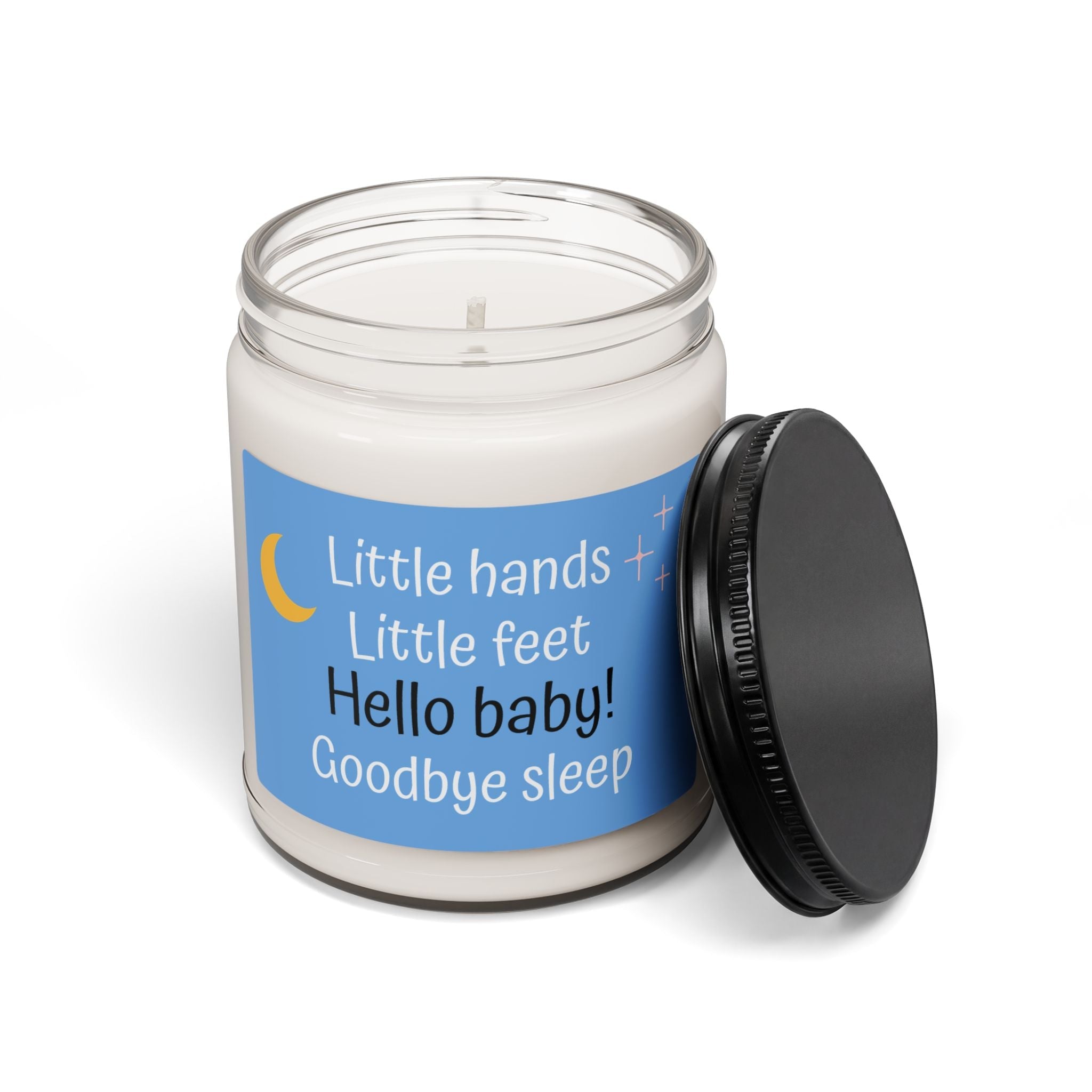 Scented Soy Candle, 9oz, baby nursery design - Simply Glow Ohio