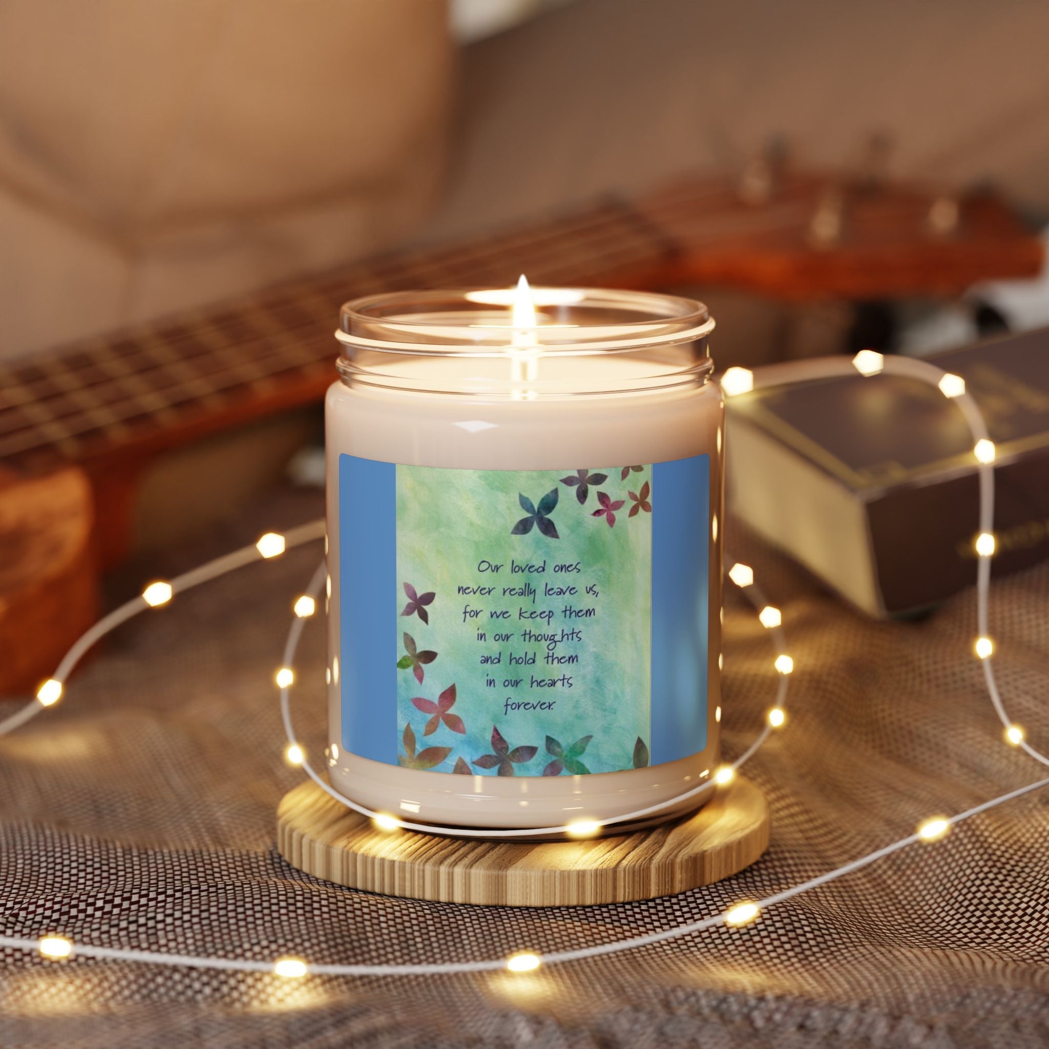 Scented Soy Candle, 9oz, Sympathy, Thinking of you - Simply Glow Ohio